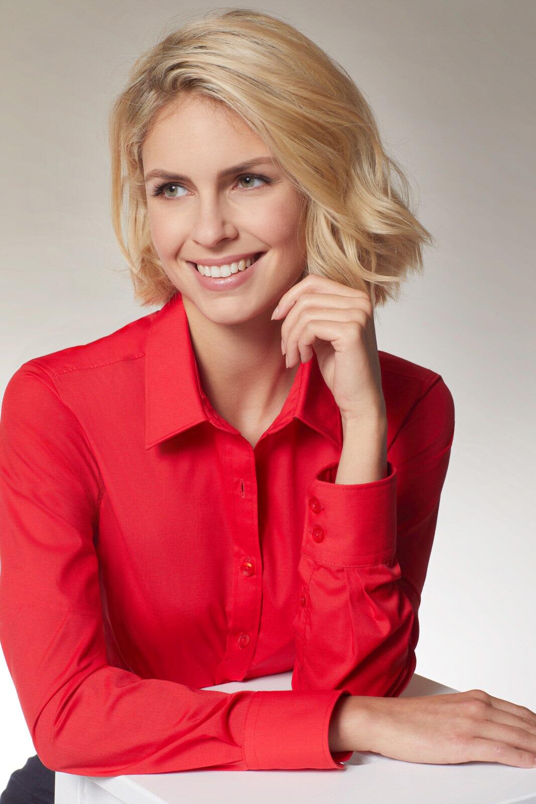 Ladies Shirt L-S Poplin