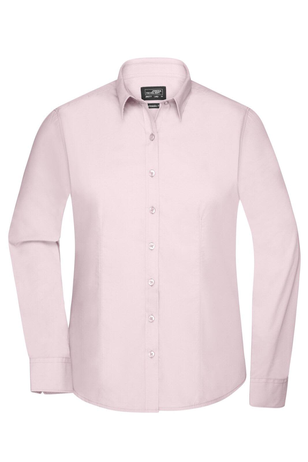 Ladies Shirt L-S Poplin