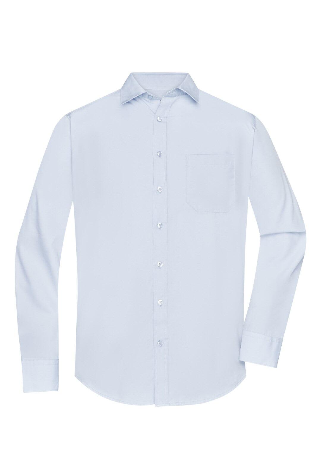 Mens Shirt L-S Poplin