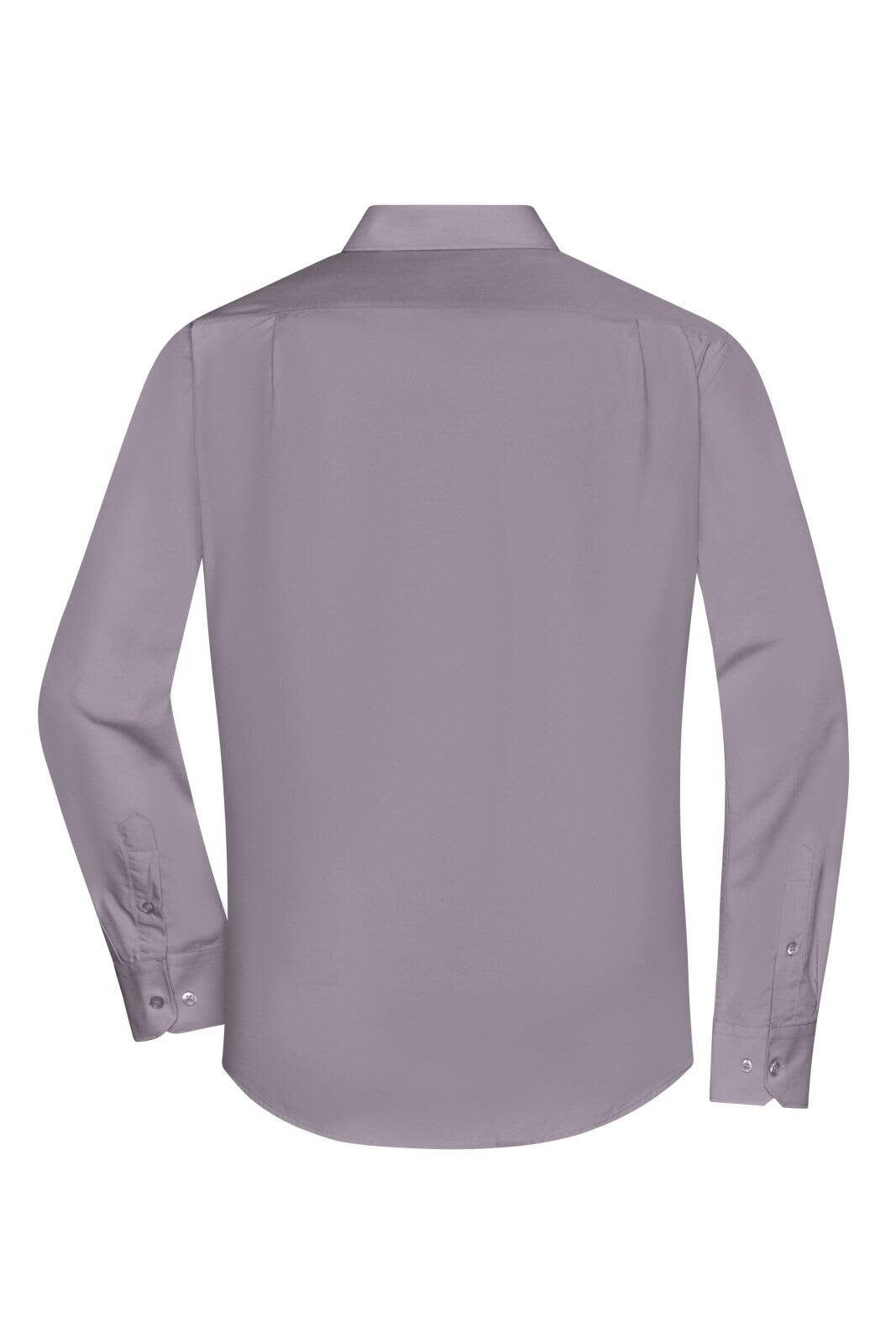 Mens Shirt L-S Poplin