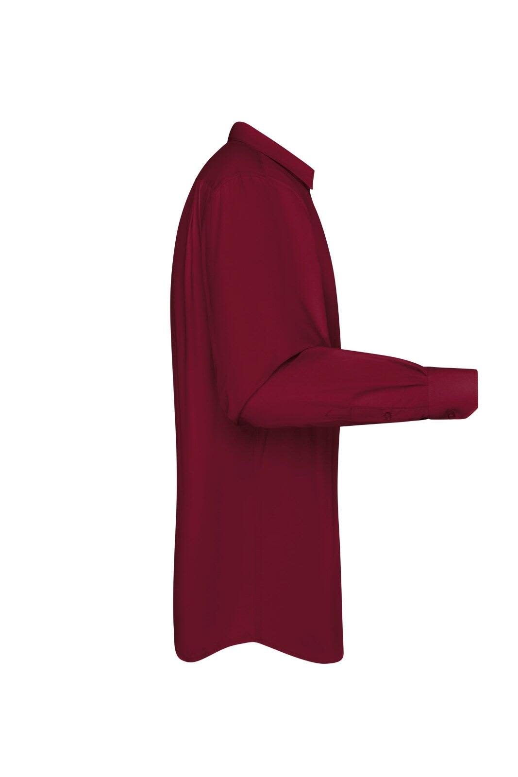 Mens Shirt L-S Poplin