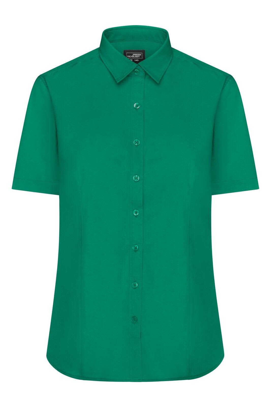 Ladies Shirt S-S Poplin