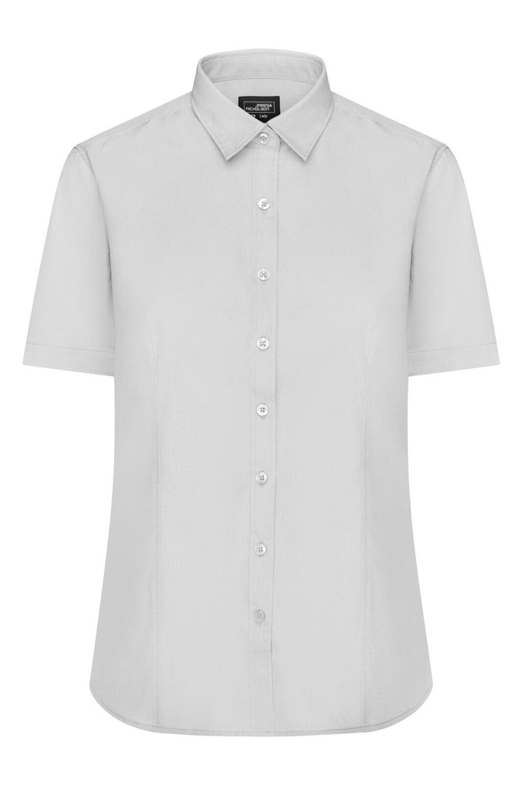 Ladies Shirt S-S Poplin