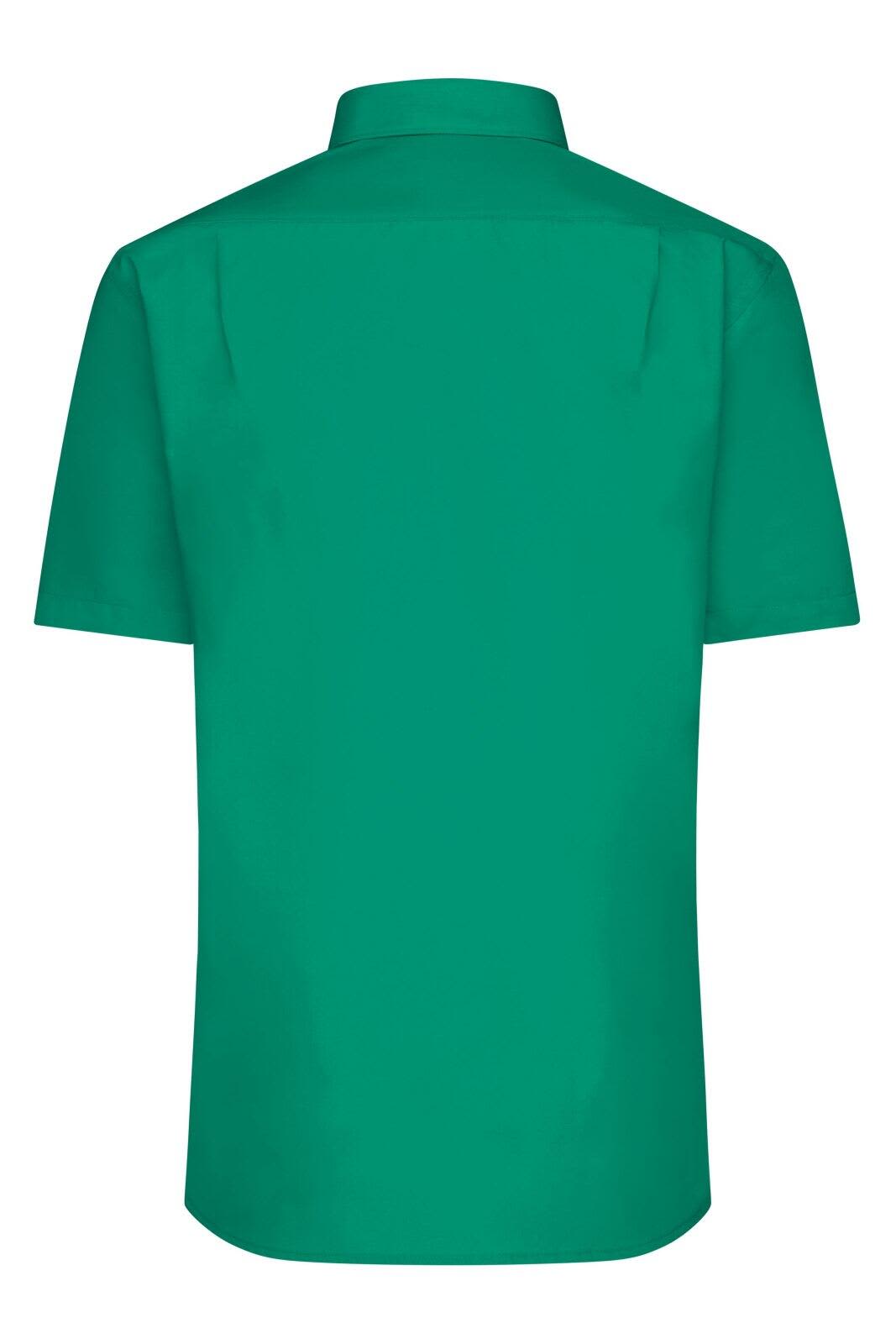 Mens Shirt S-S Poplin