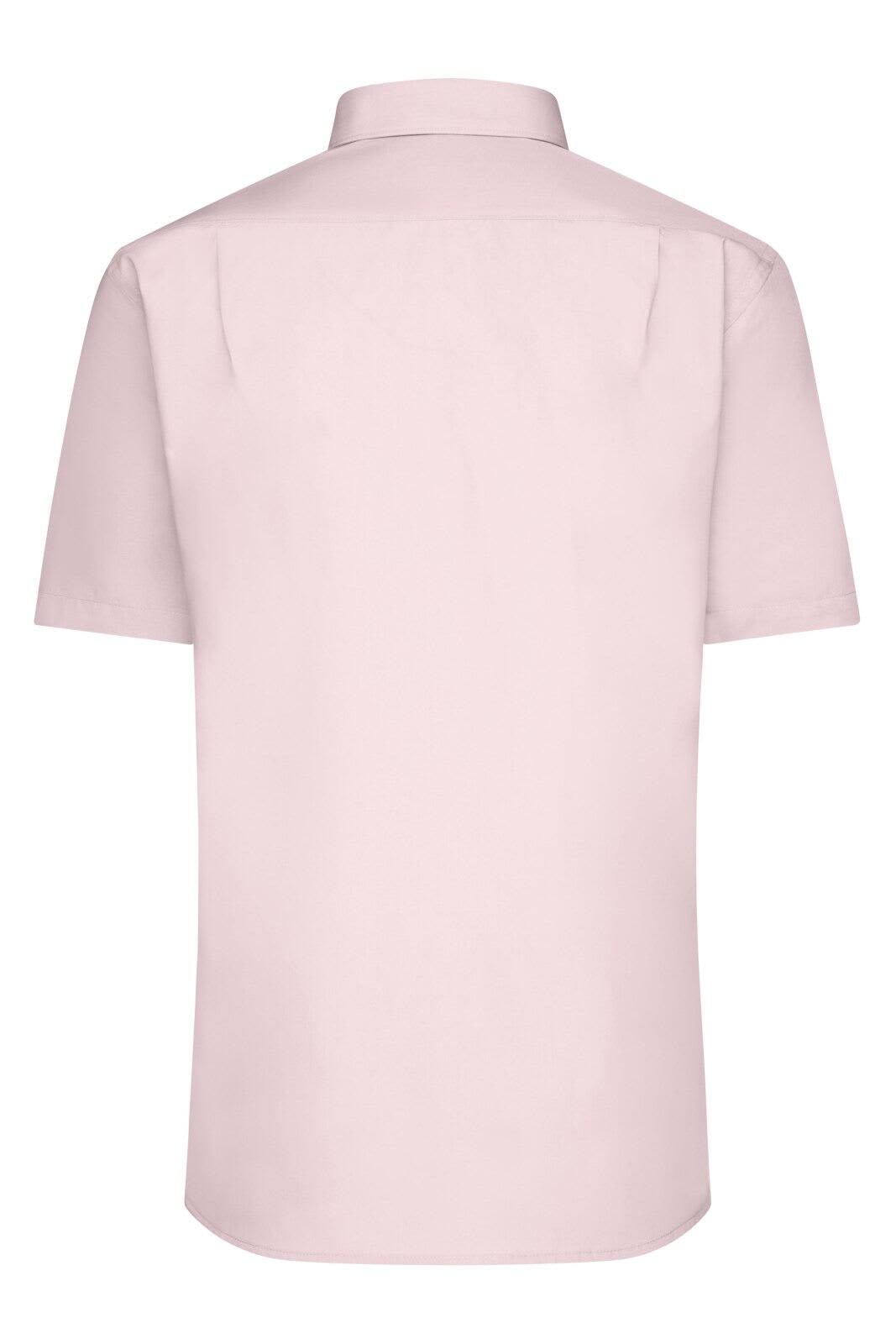 Mens Shirt S-S Poplin
