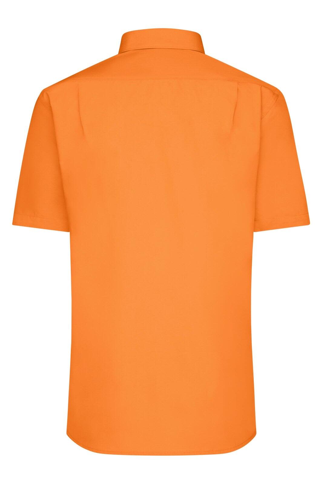 Mens Shirt S-S Poplin