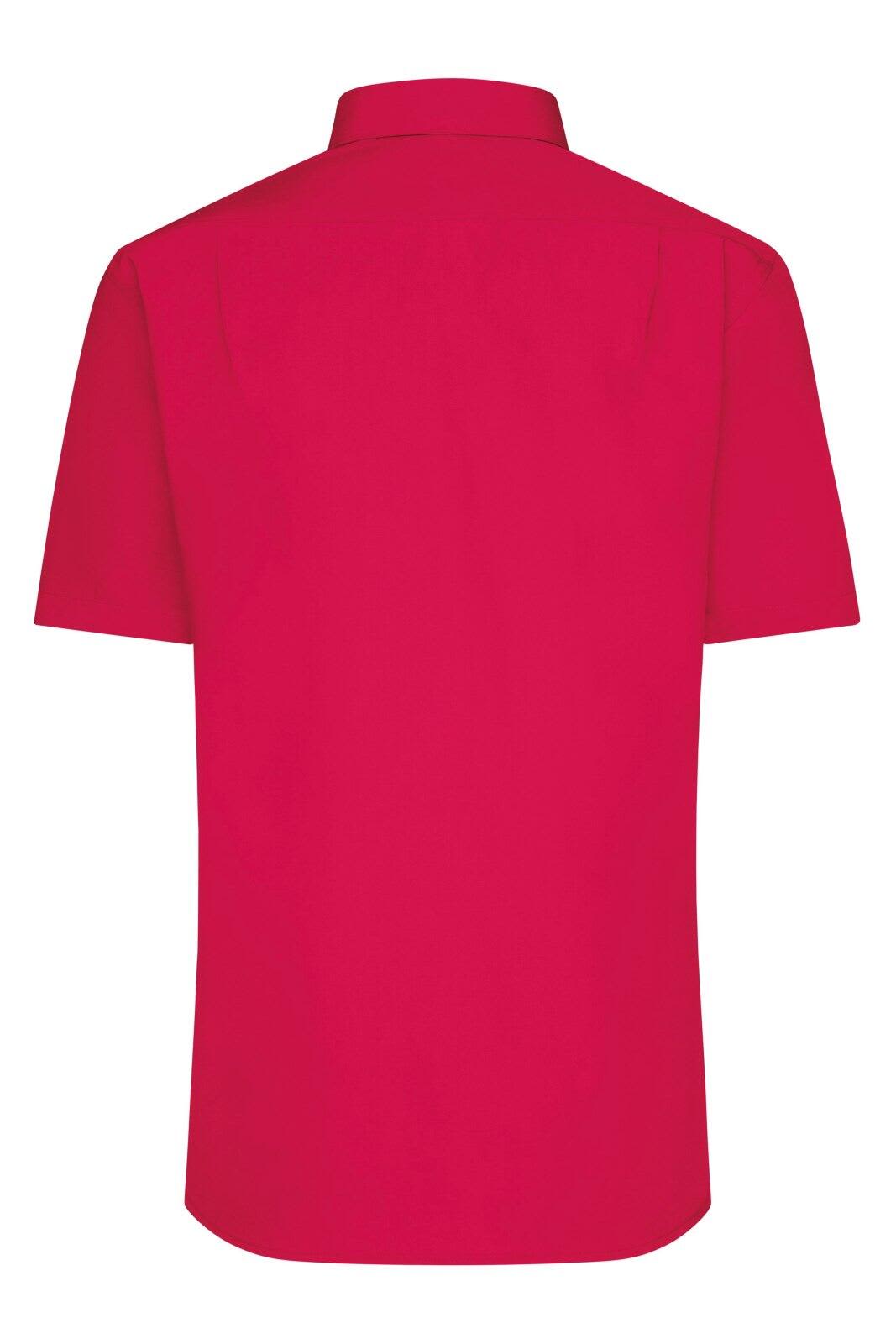 Mens Shirt S-S Poplin