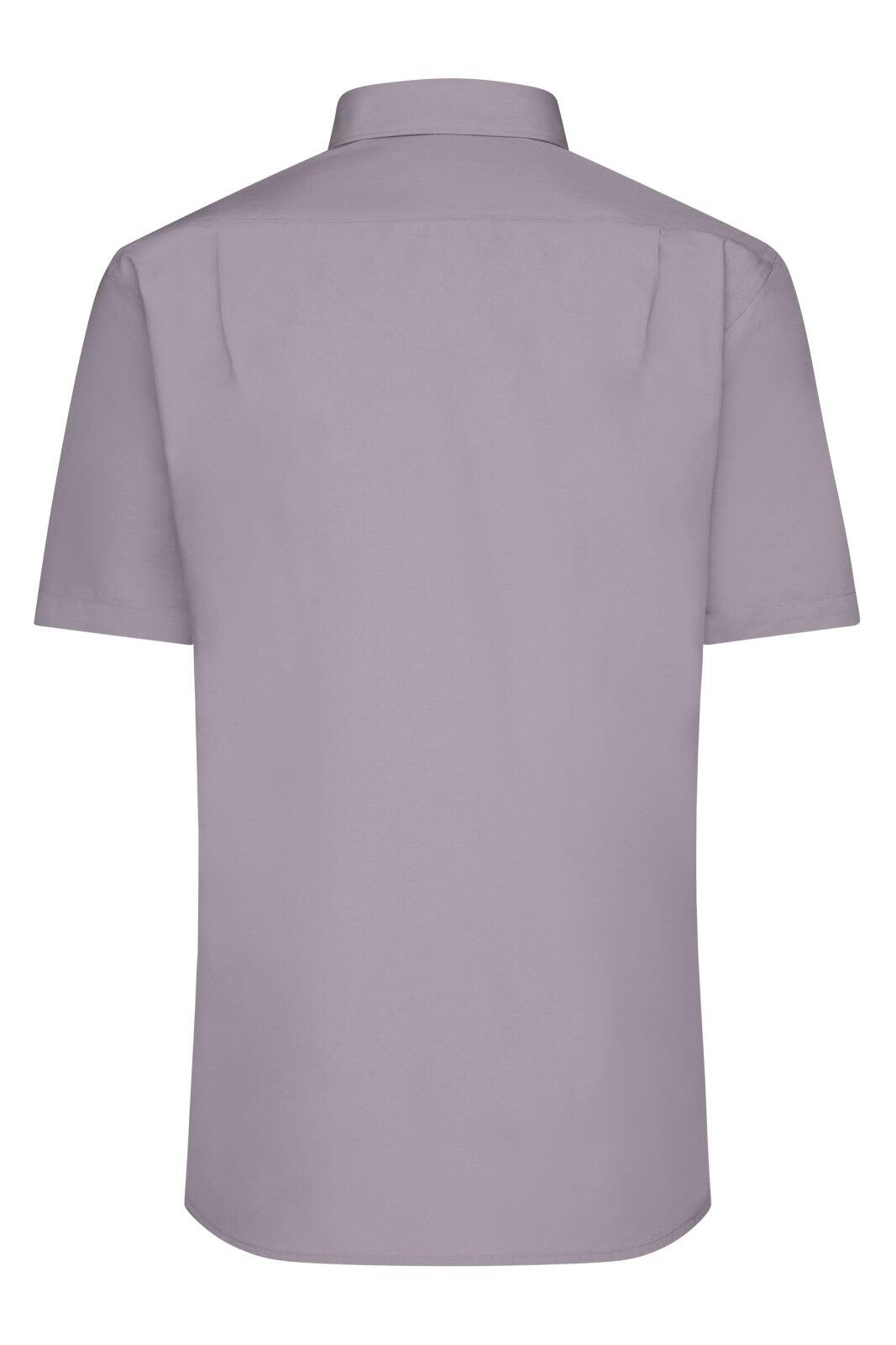 Mens Shirt S-S Poplin
