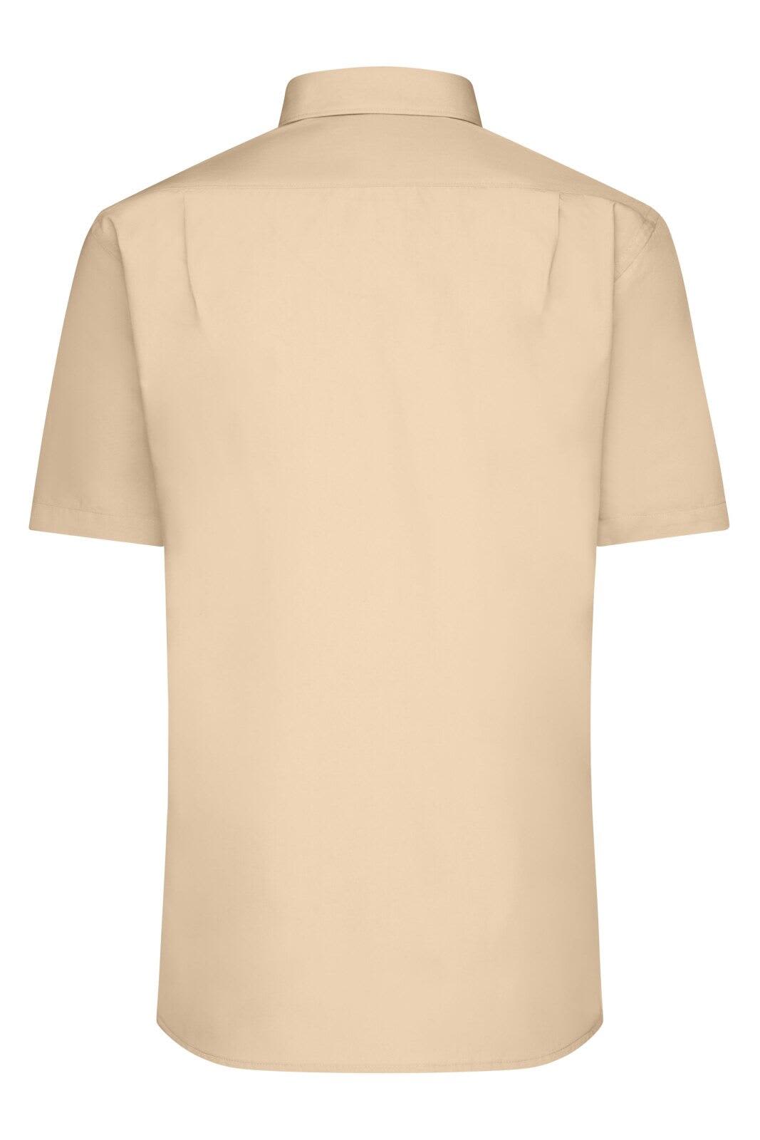 Mens Shirt S-S Poplin