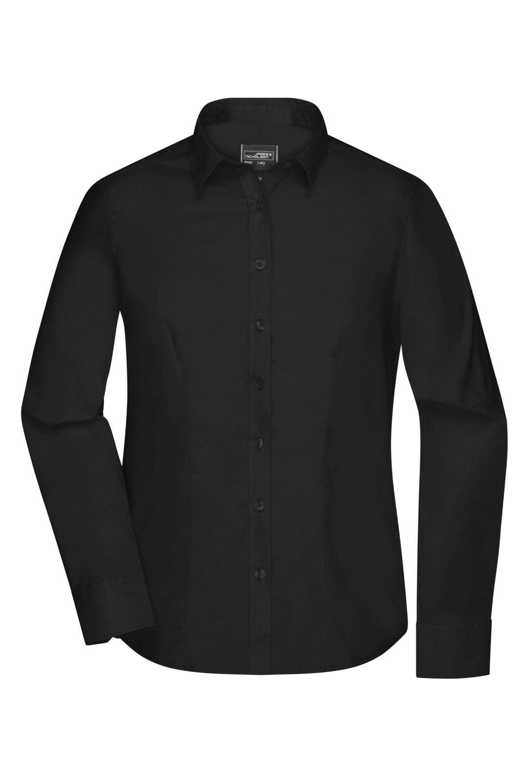 Ladies Shirt L-S Micro-Twill