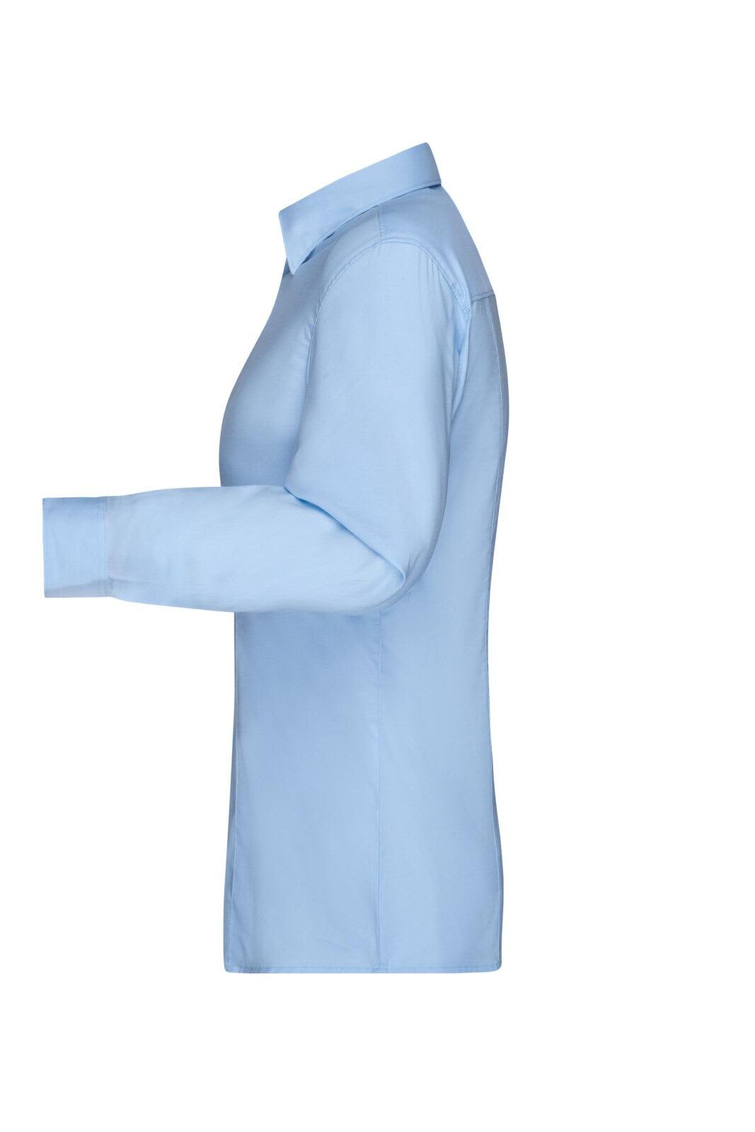 Ladies Shirt L-S Micro-Twill
