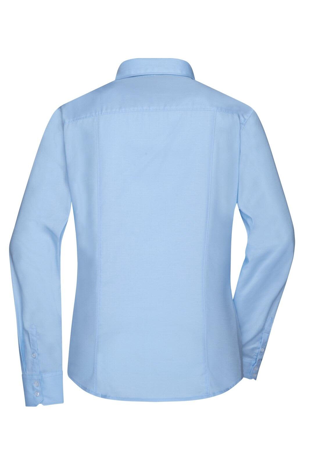 Ladies Shirt L-S Micro-Twill