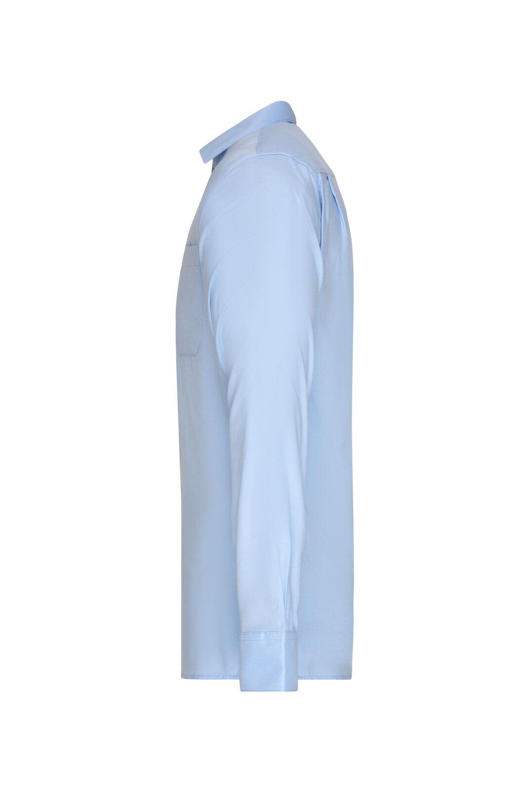 Mens Shirt L-S Micro-Twill