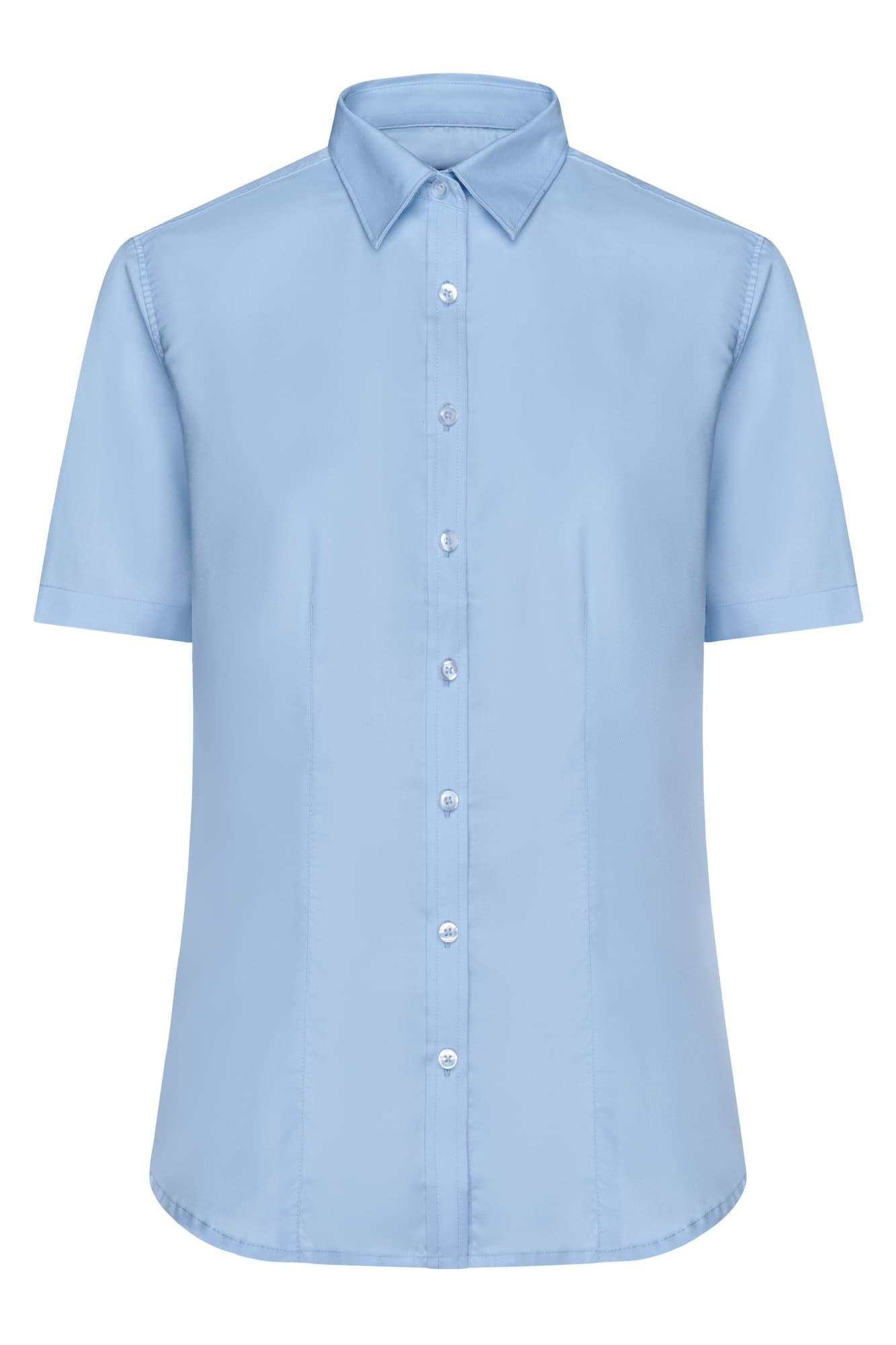 Ladies Shirt S-S Micro-Twill