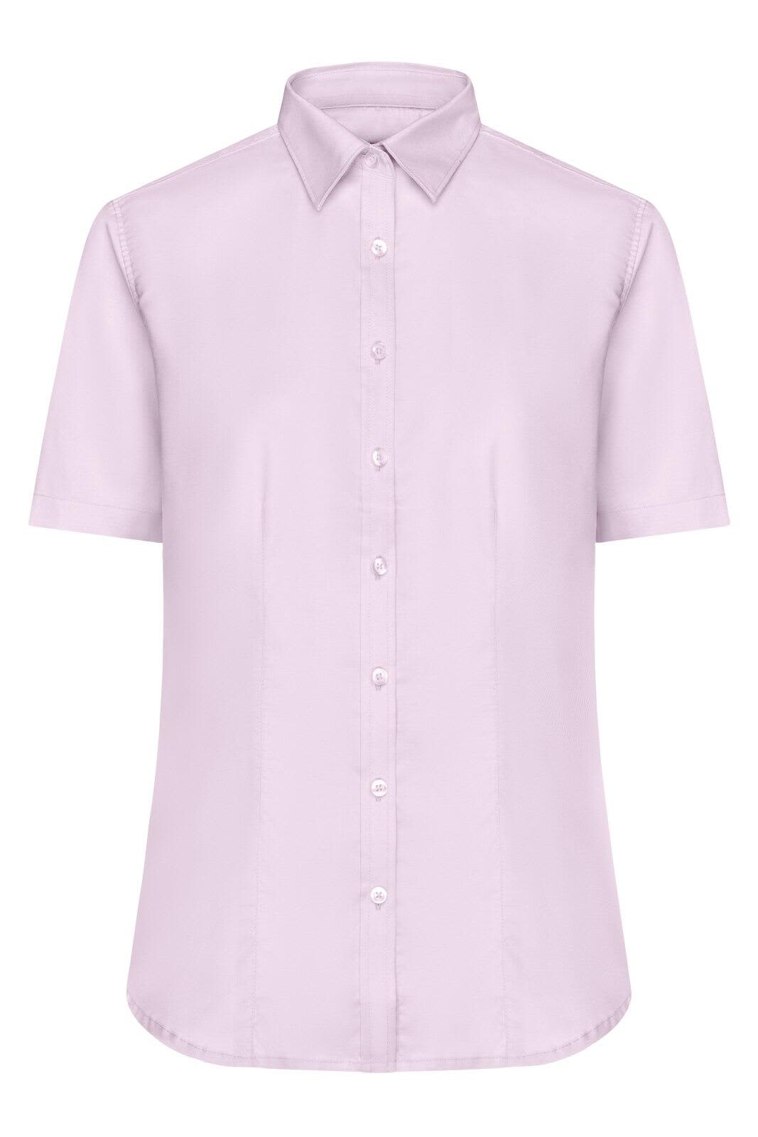 Ladies Shirt S-S Micro-Twill