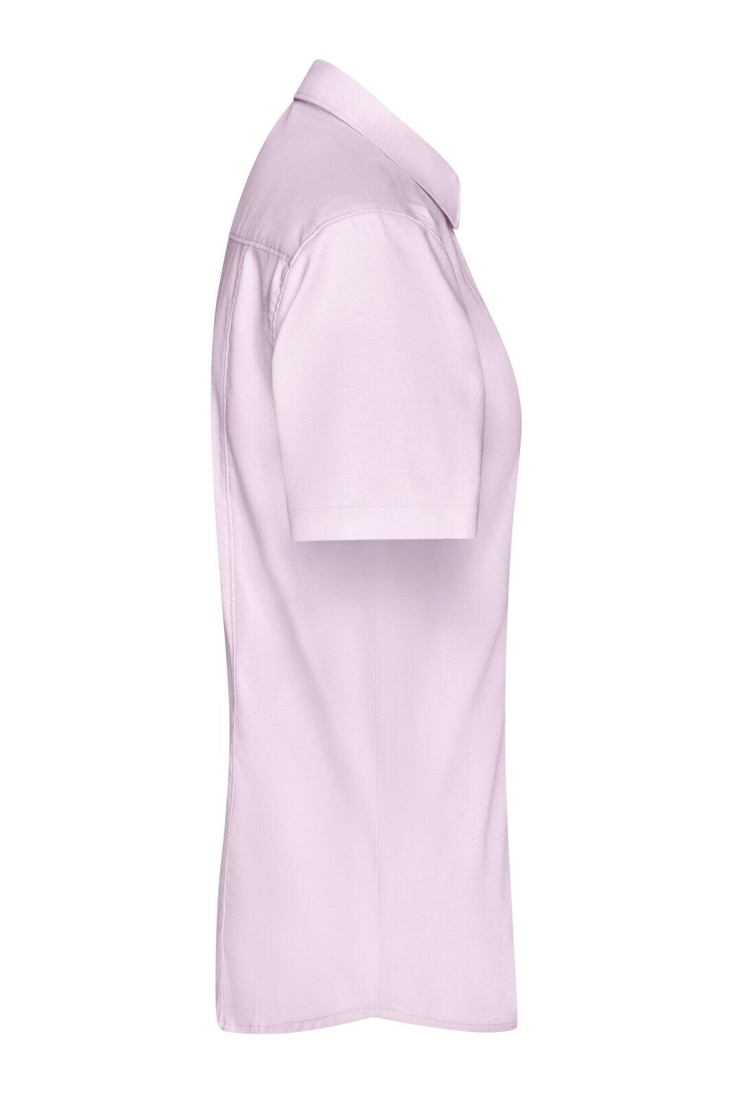 Ladies Shirt S-S Micro-Twill