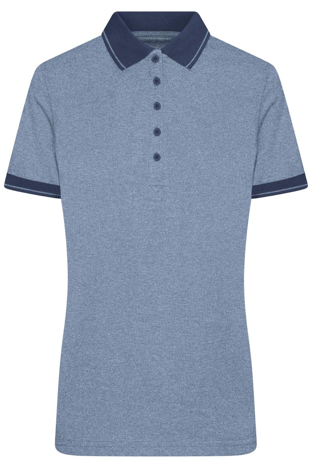 Ladies Heather Polo