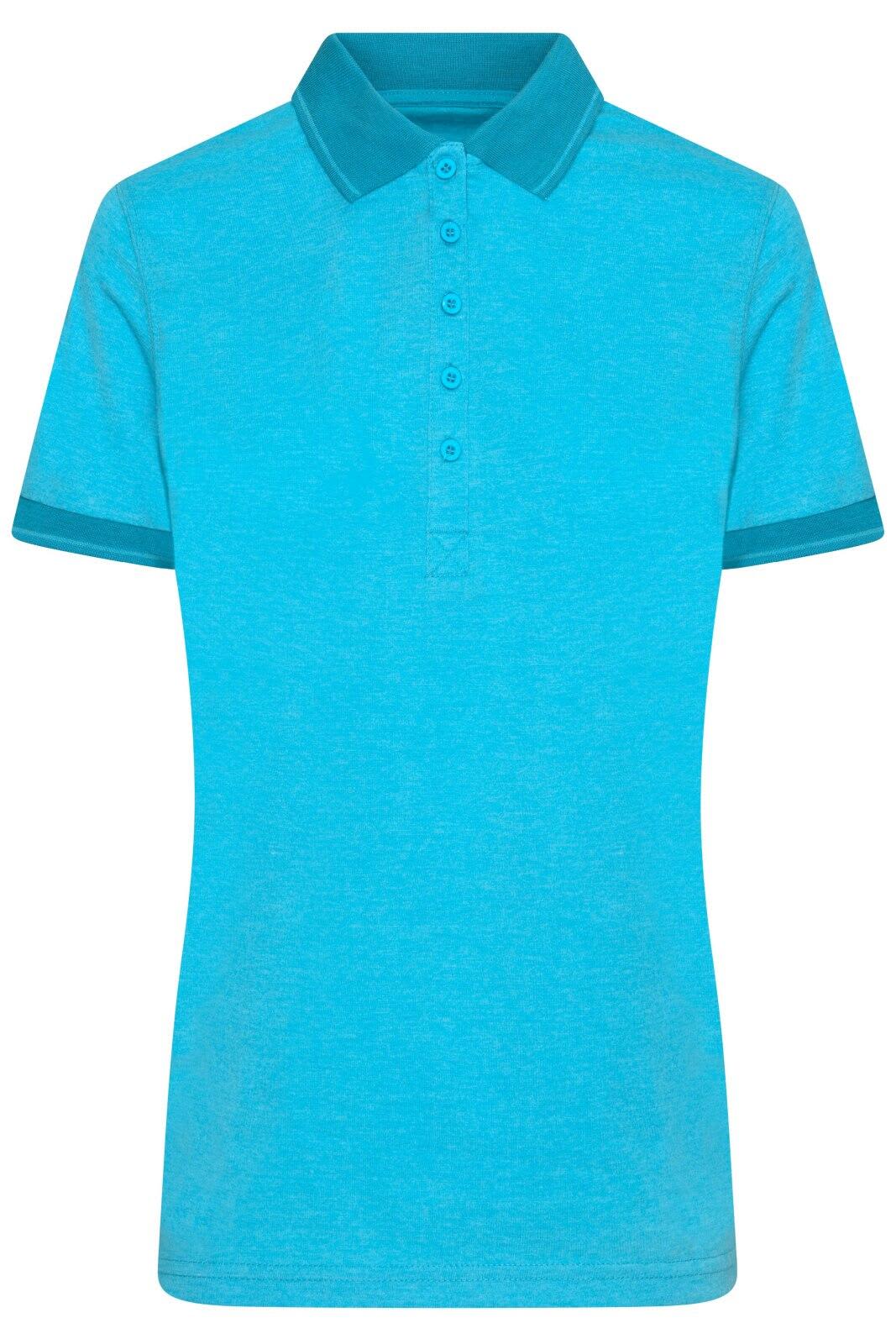 Ladies Heather Polo