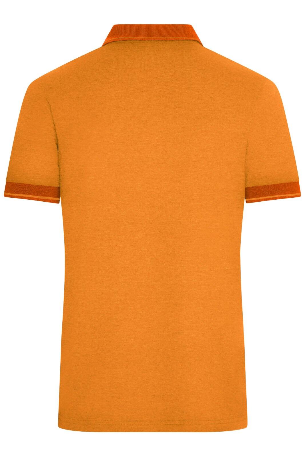 Mens Heather Polo