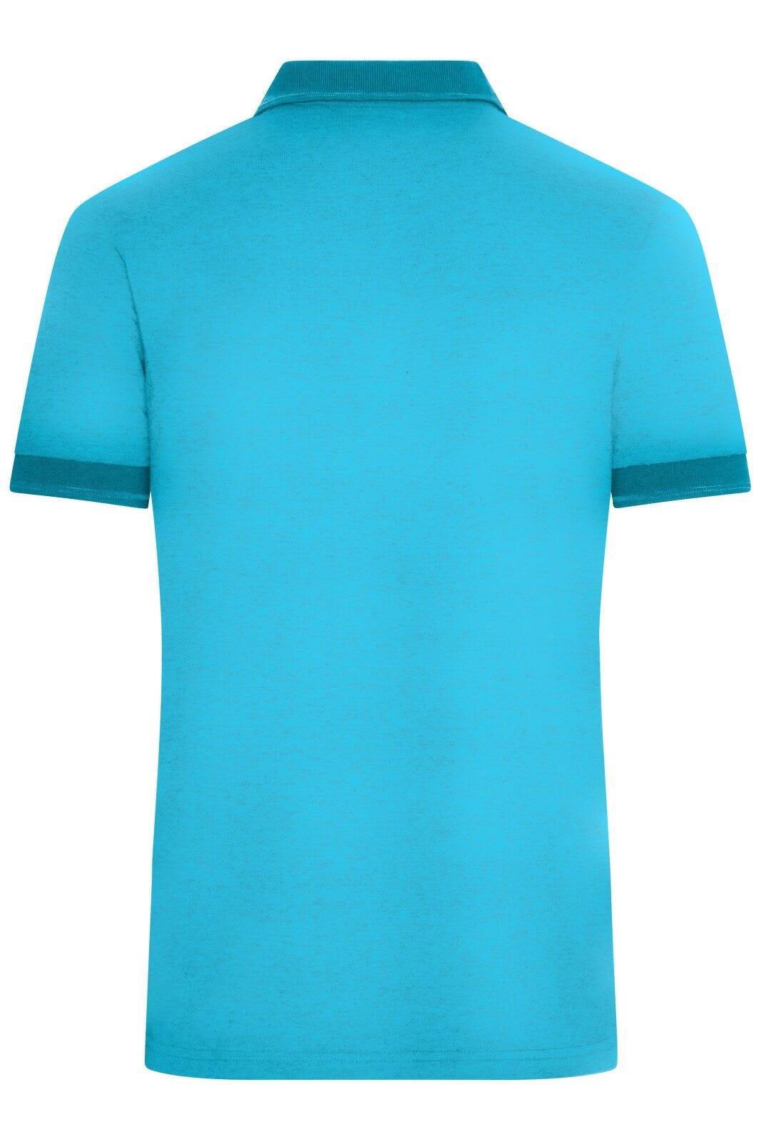 Mens Heather Polo