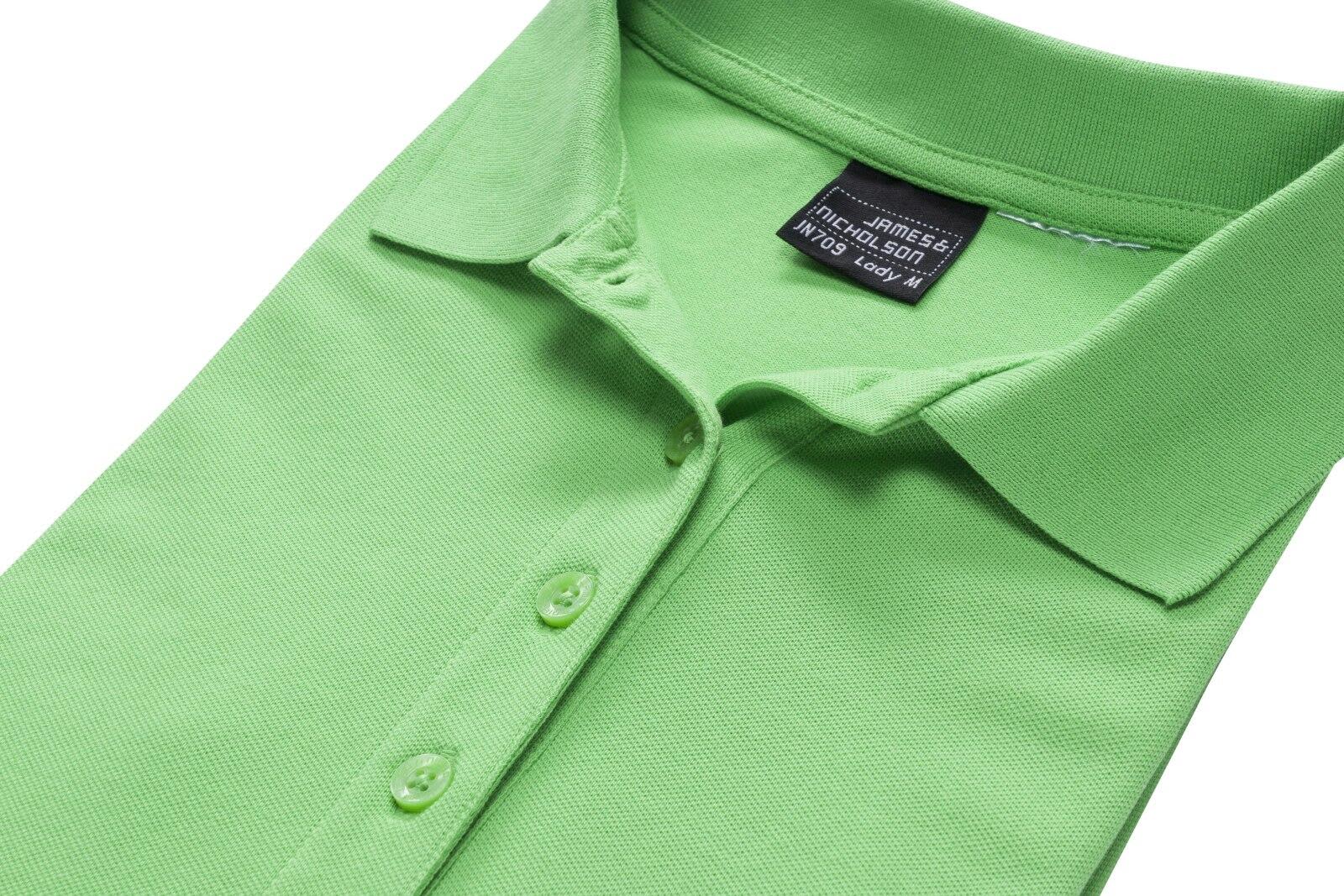 Ladies Elastic Polo Pique