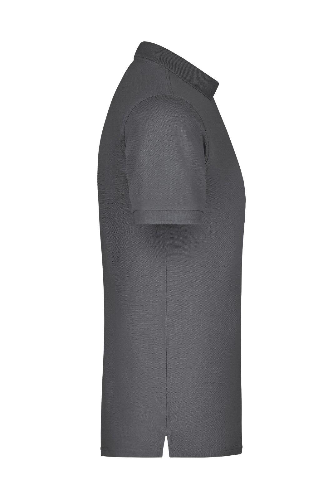 Mens Elastic Polo Pique