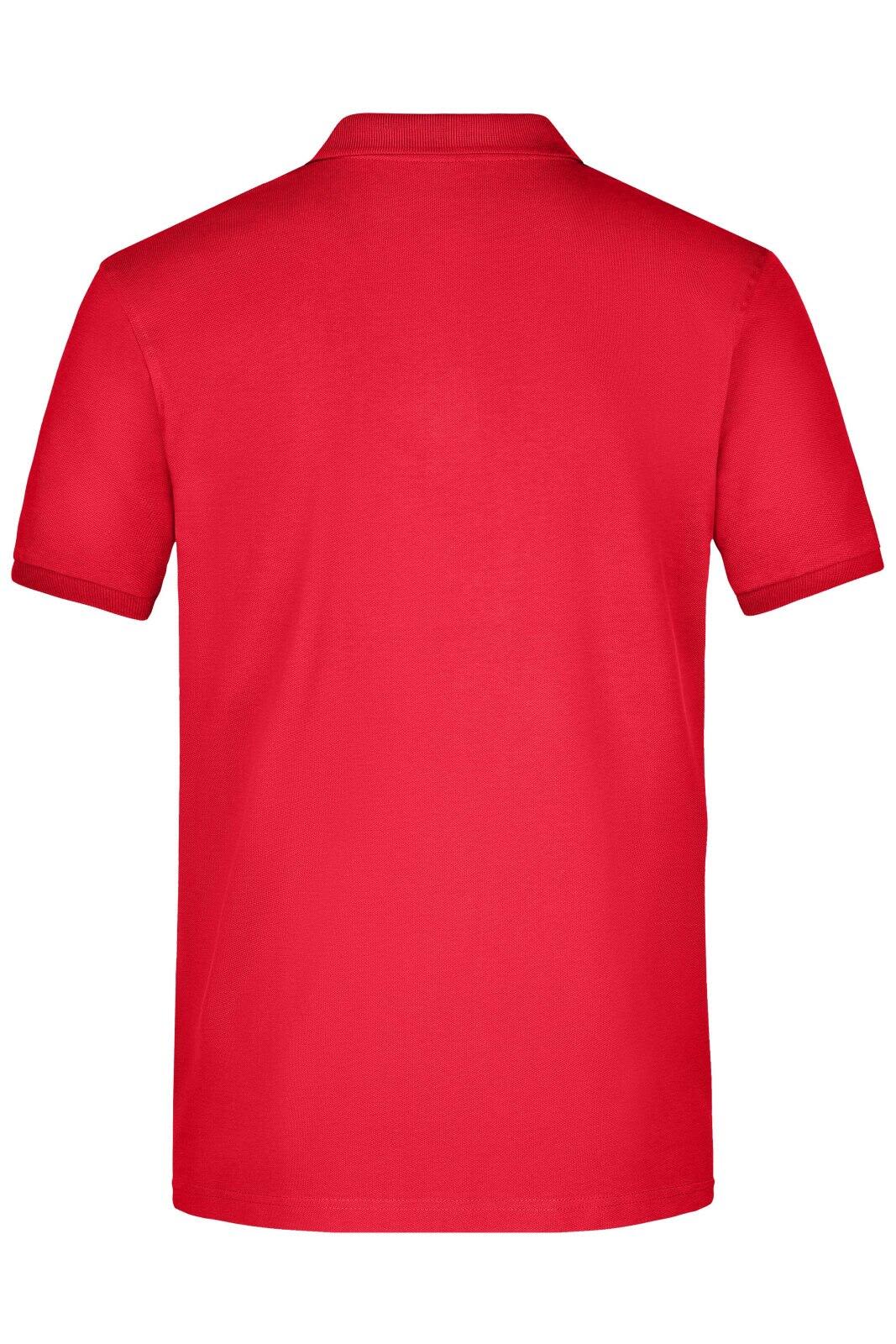 Mens Elastic Polo Pique
