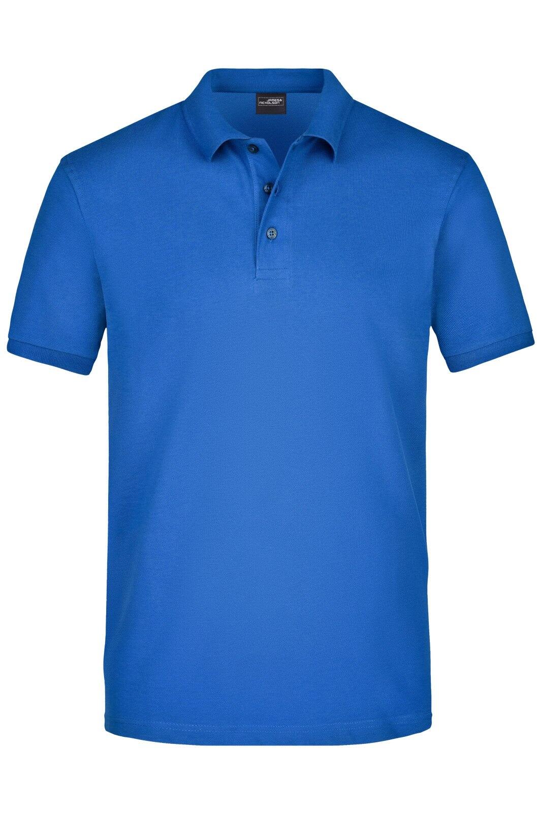 Mens Elastic Polo Pique