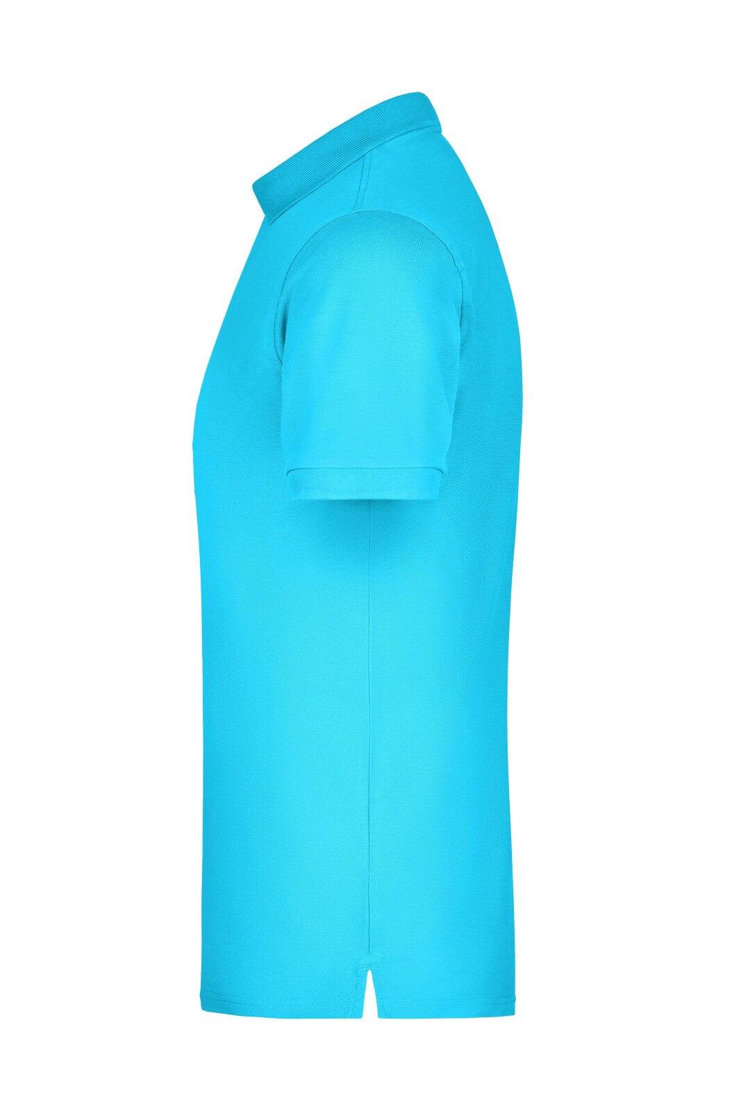 Mens Elastic Polo Pique