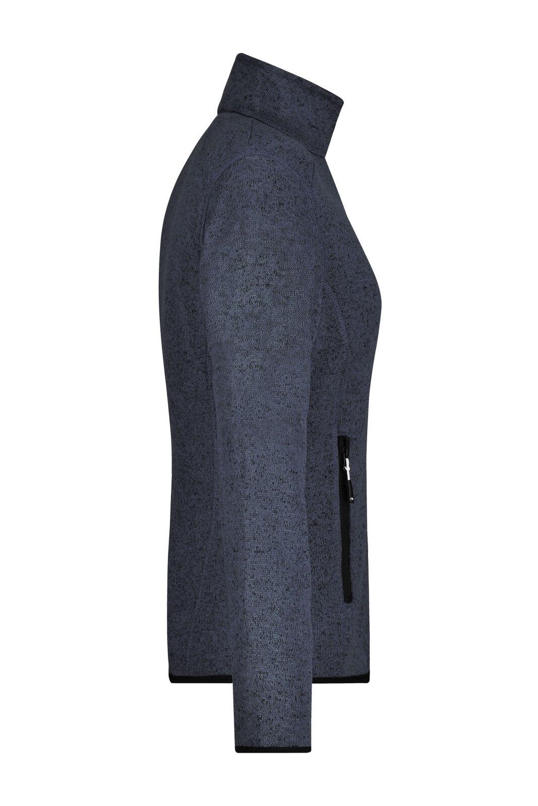 Ladies Knitted Fleece Jacket
