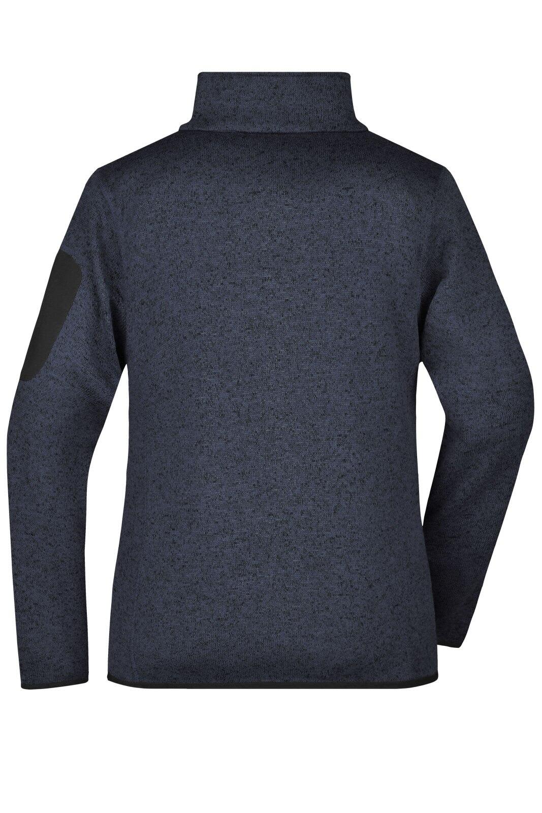 Ladies Knitted Fleece Jacket