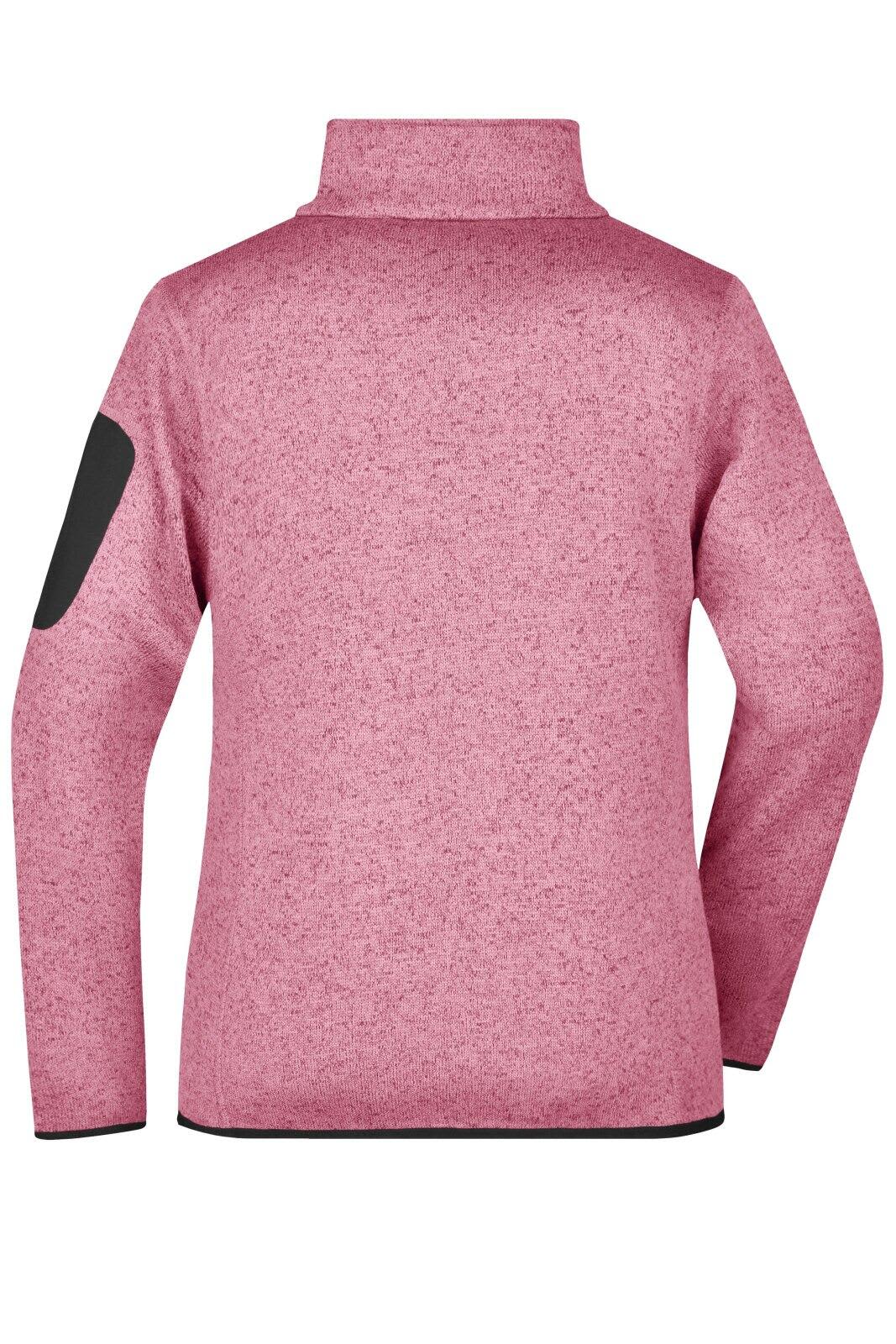 Ladies Knitted Fleece Jacket