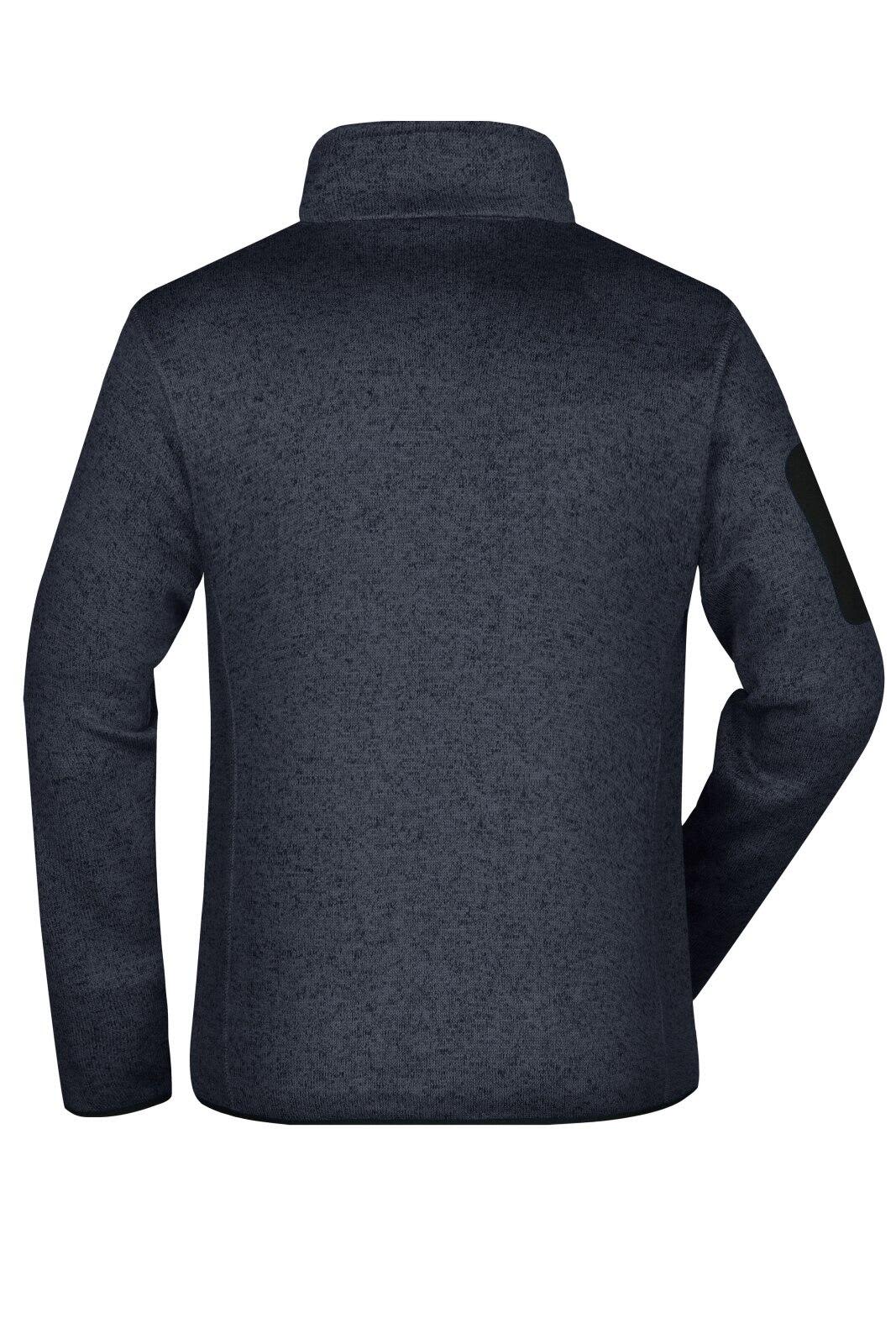 Mens Knitted Fleece Jacket