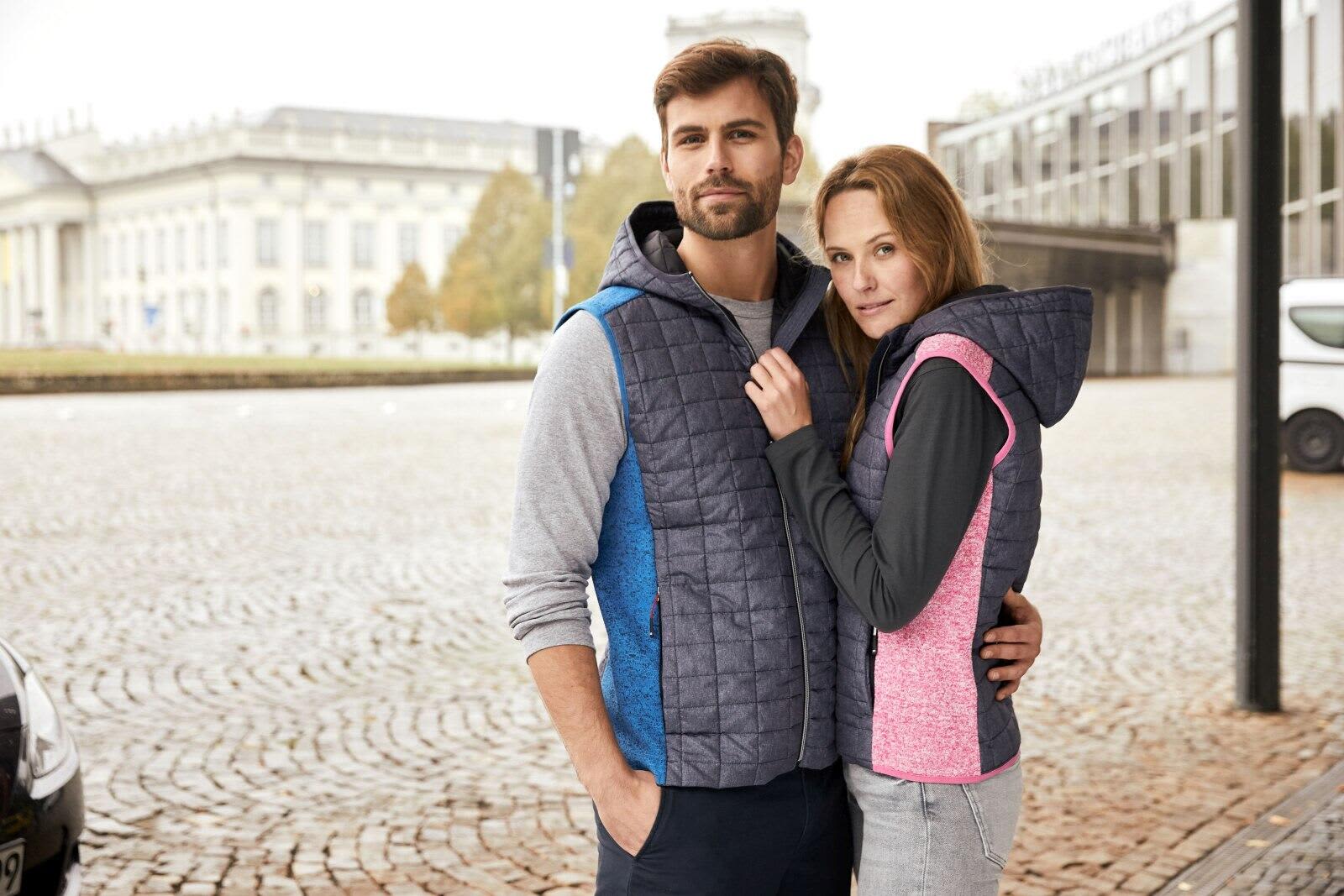Ladies Knitted Hybrid Vest
