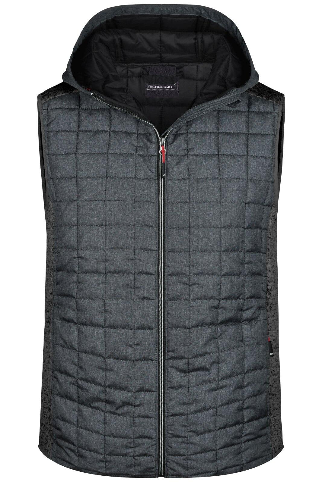 Mens Knitted Hybrid Vest