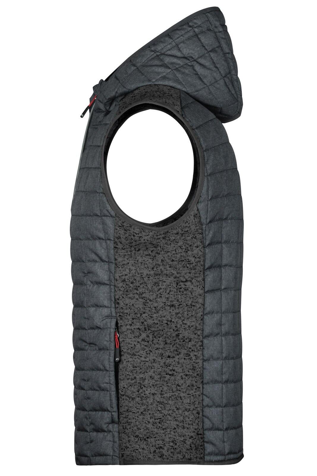 Mens Knitted Hybrid Vest