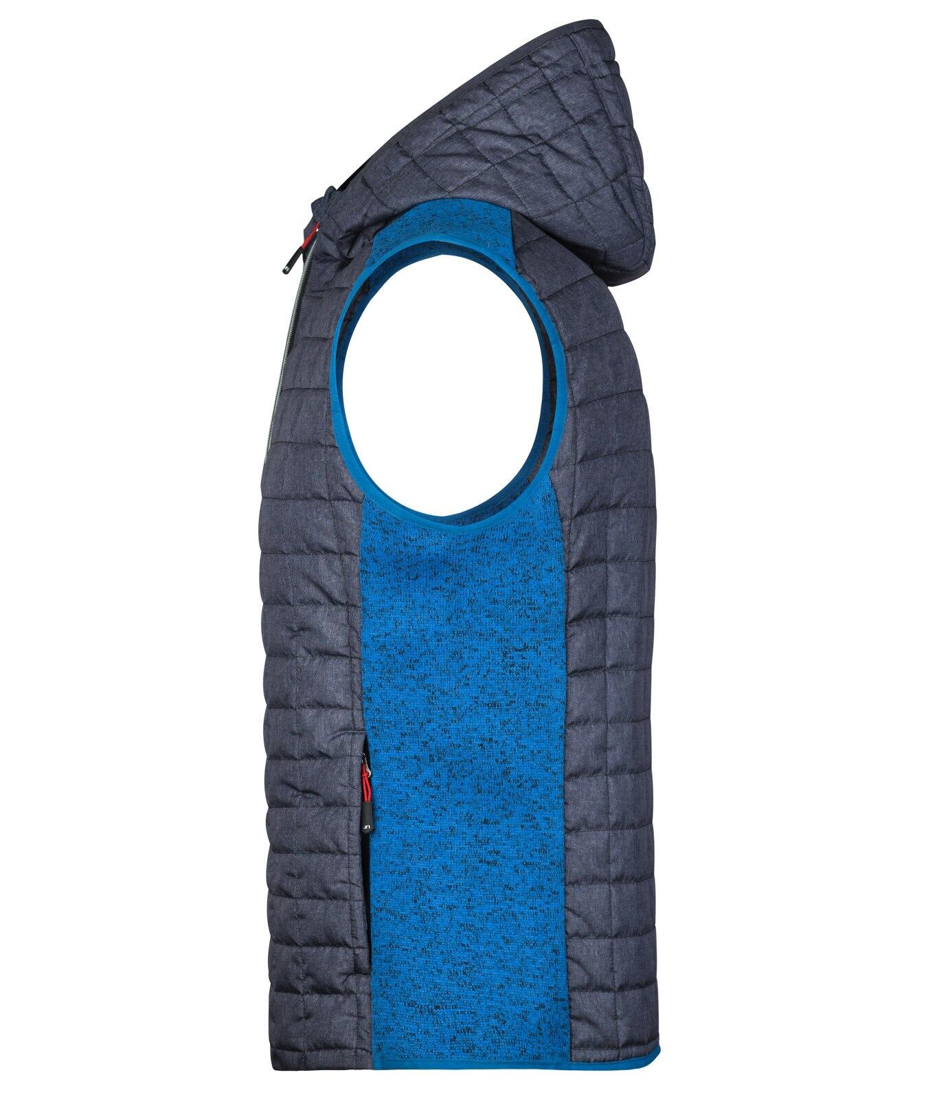 Mens Knitted Hybrid Vest