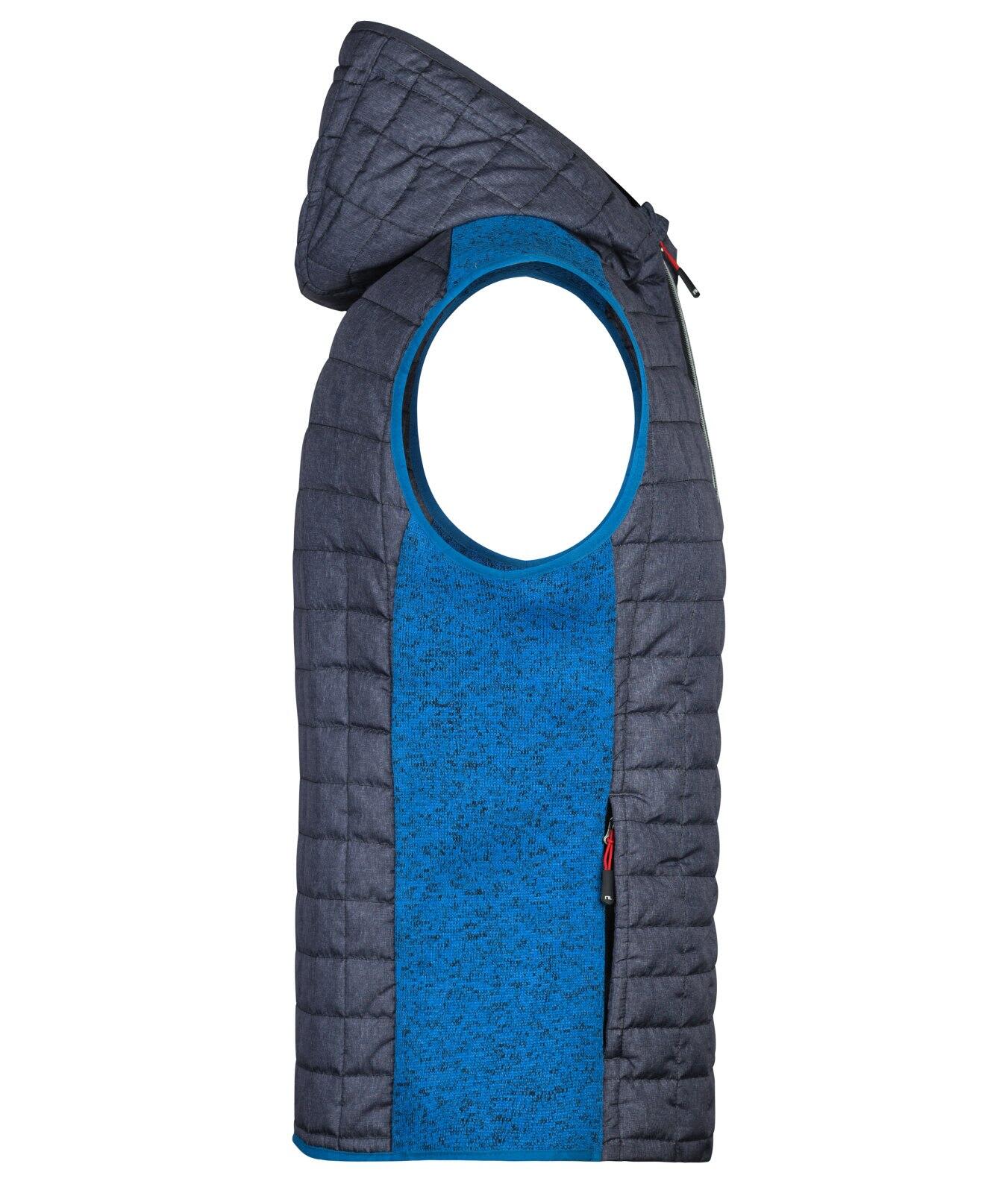 Mens Knitted Hybrid Vest