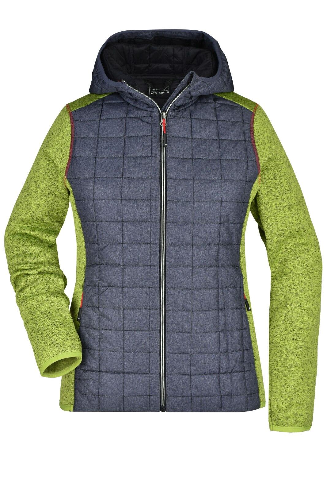 Ladies Knitted Hybrid Jacket
