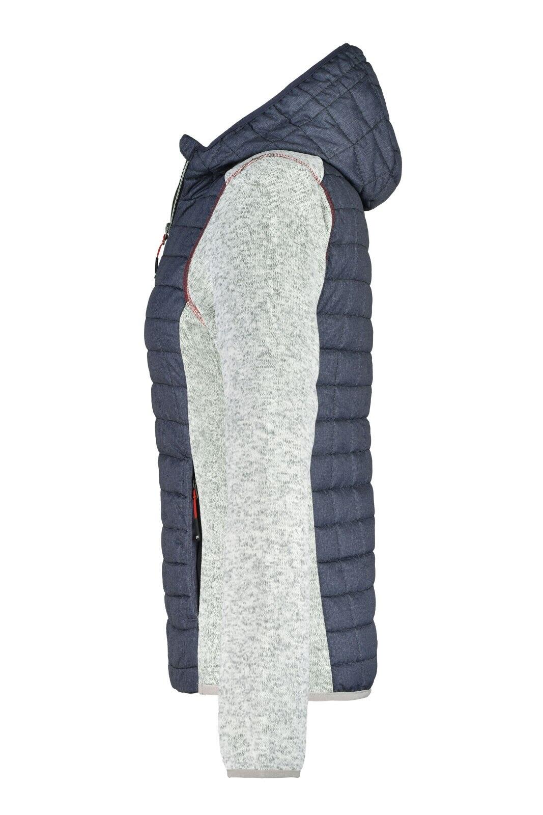 Ladies Knitted Hybrid Jacket