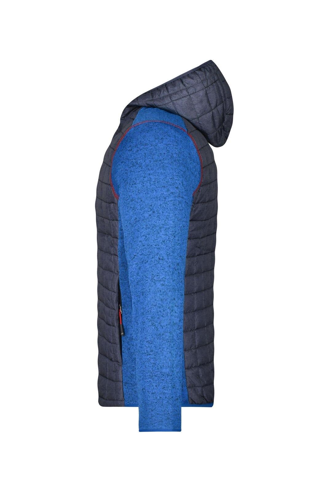 Mens Knitted Hybrid Jacket