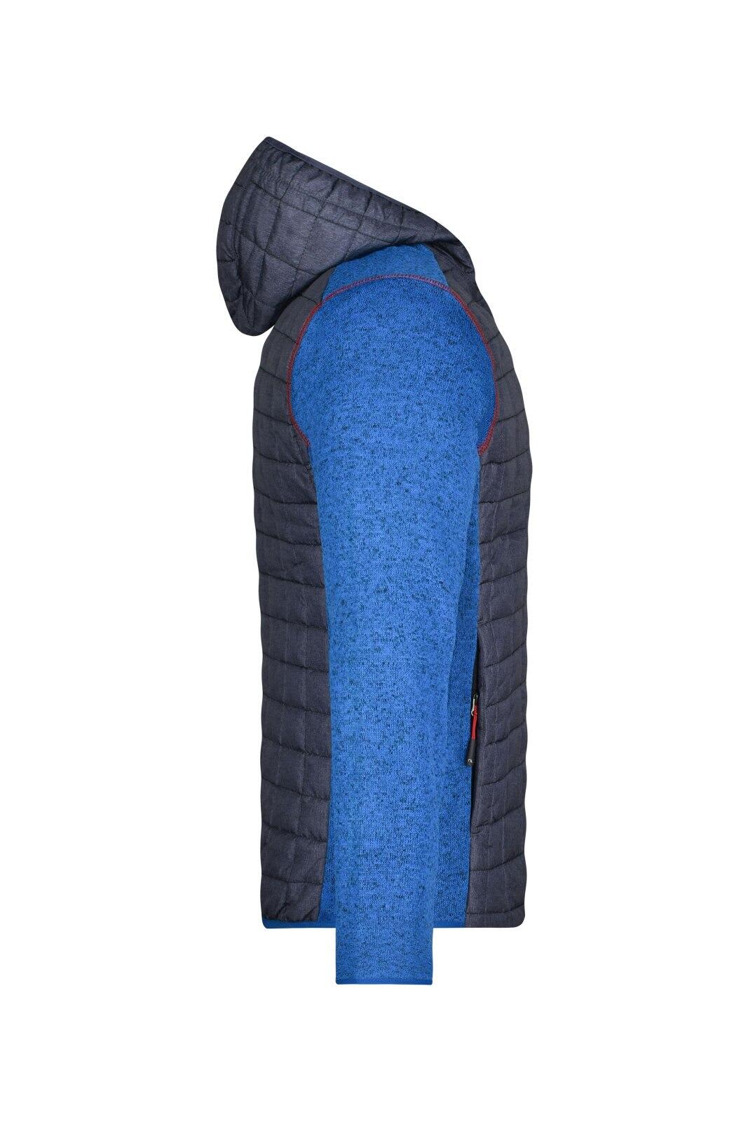 Mens Knitted Hybrid Jacket