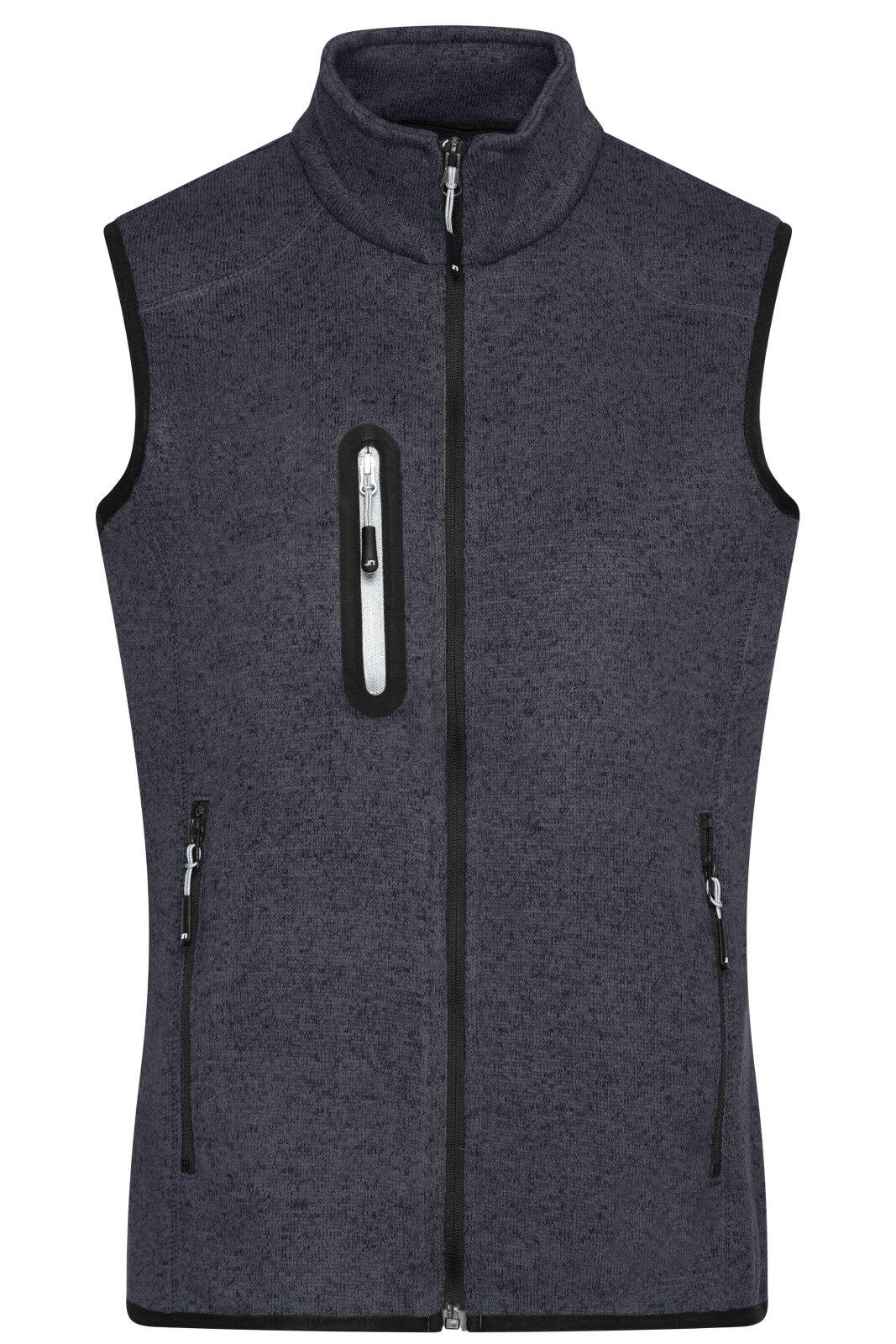 Mens Knitted Fleece Vest