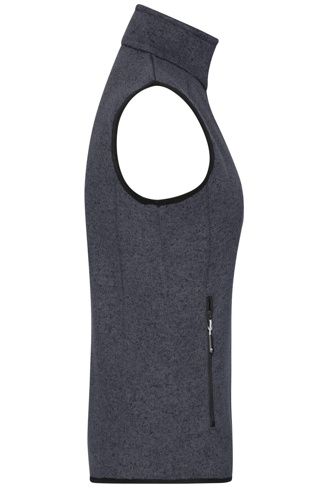 Ladies Knitted Fleece Vest