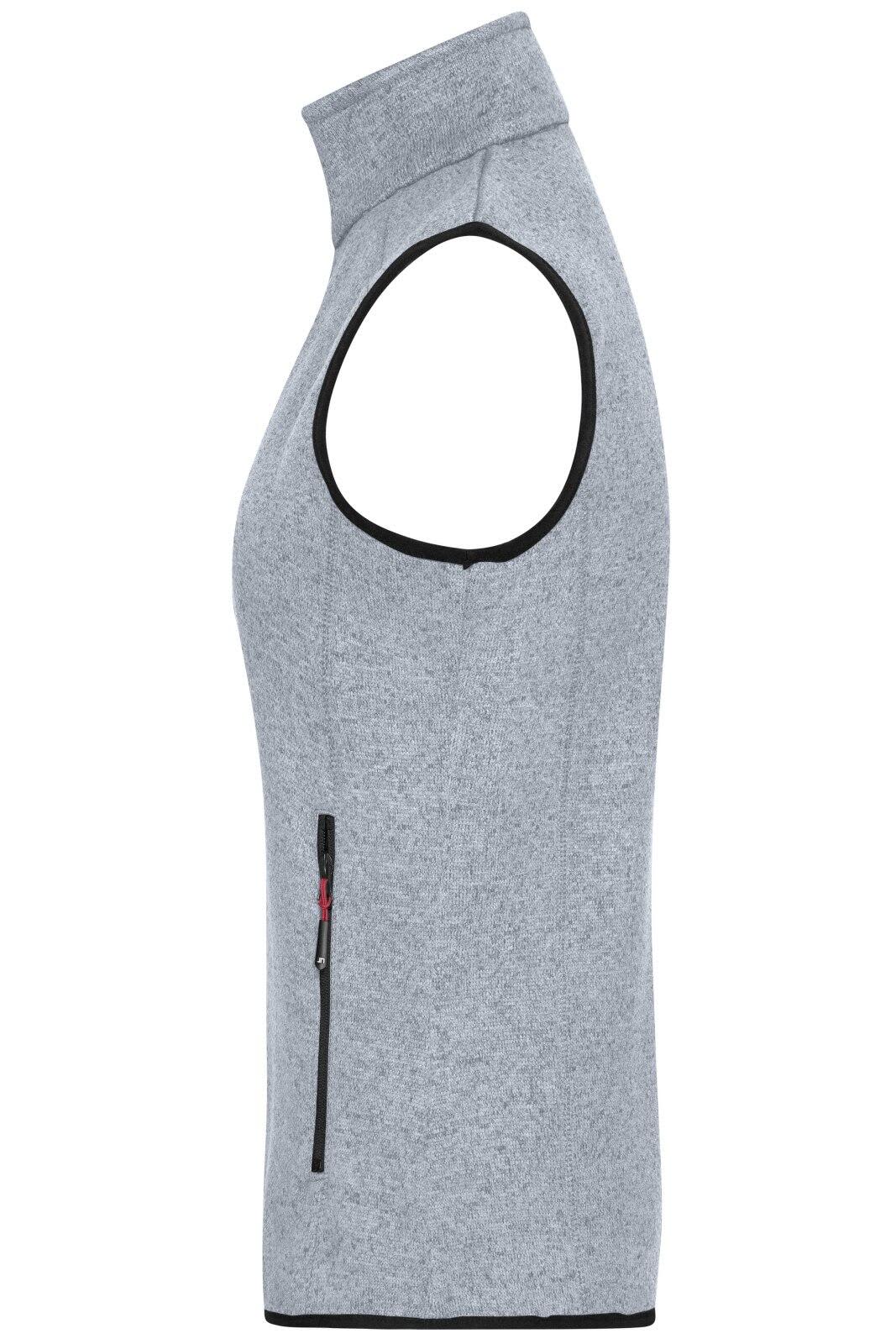 Ladies Knitted Fleece Vest
