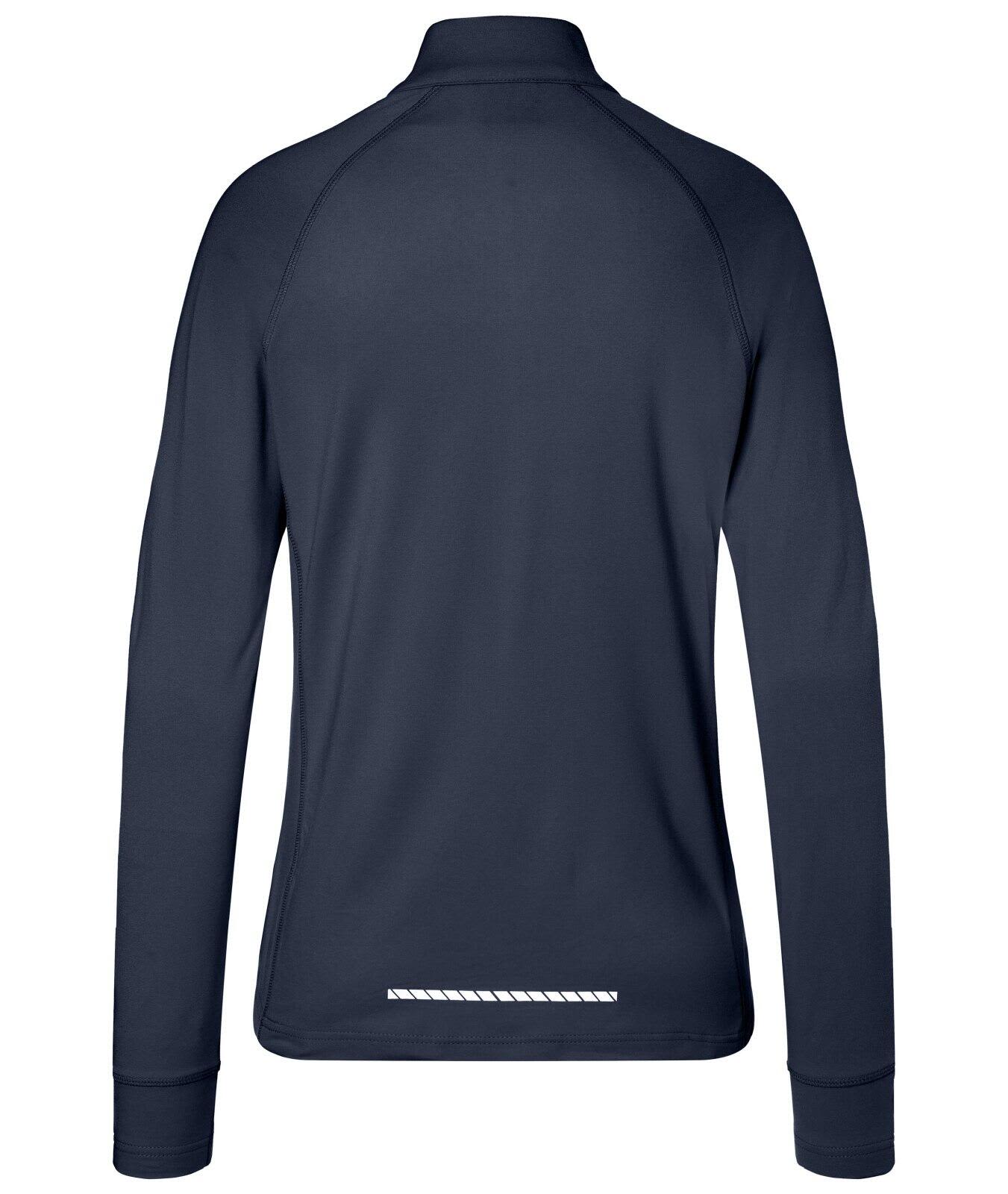 Ladies Sports Shirt Halfzip