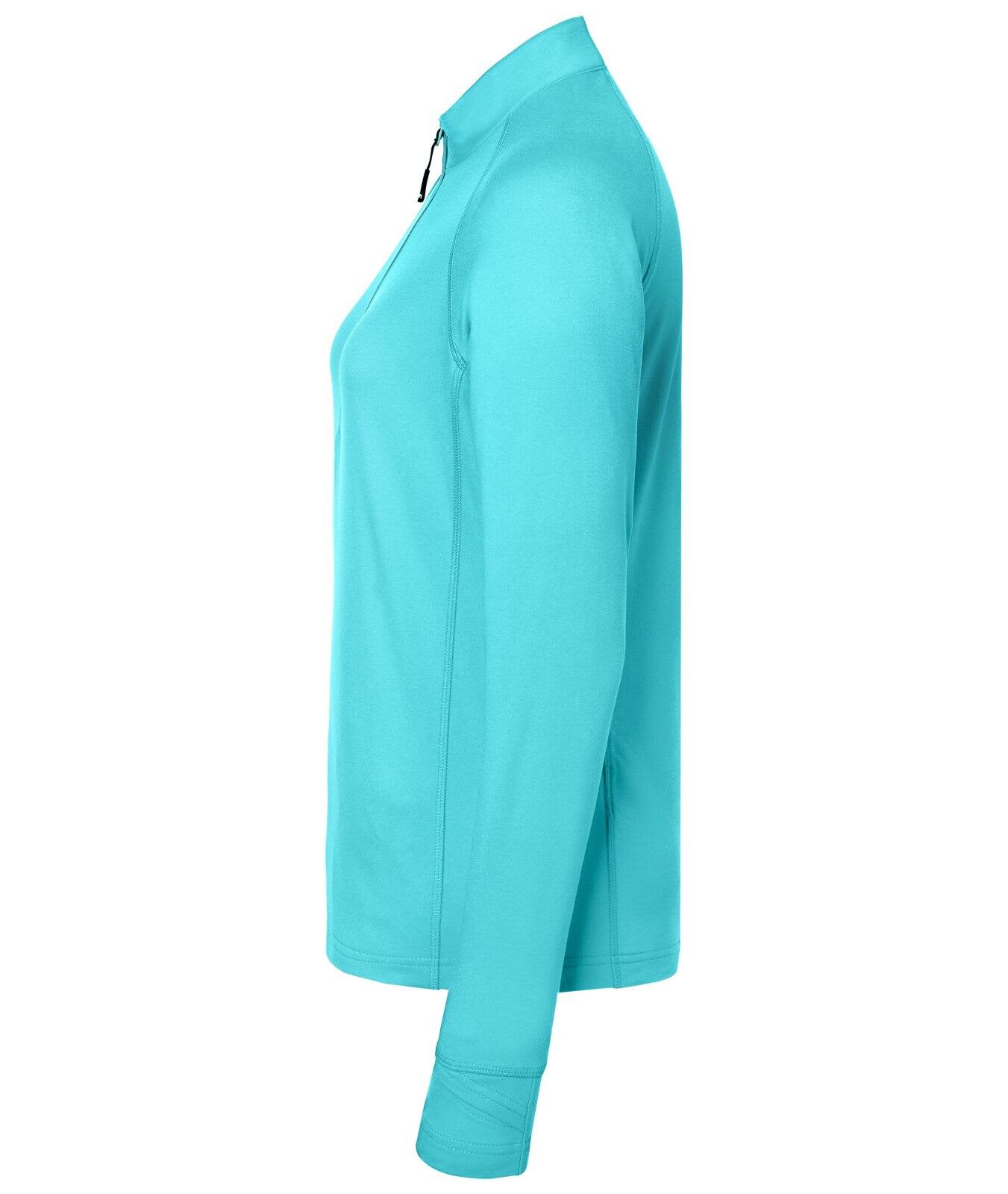 Ladies Sports Shirt Halfzip