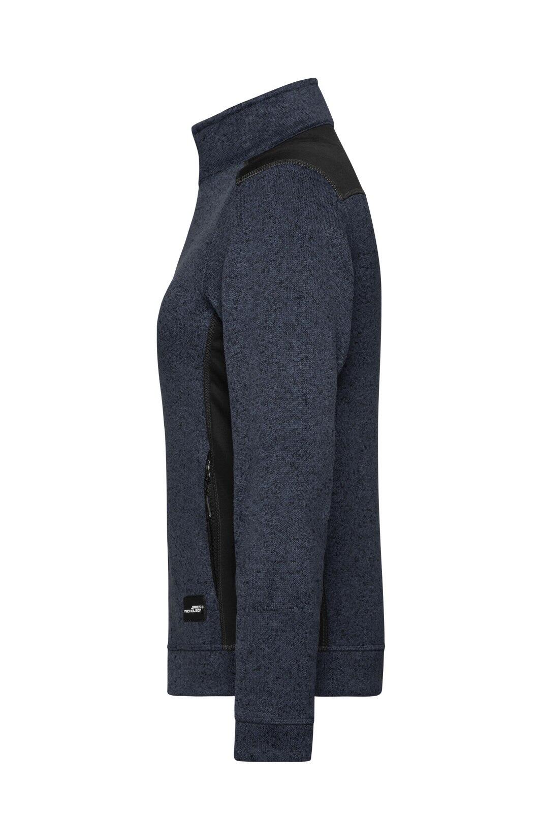 Ladies Knitted Workwear Fleece Jacket