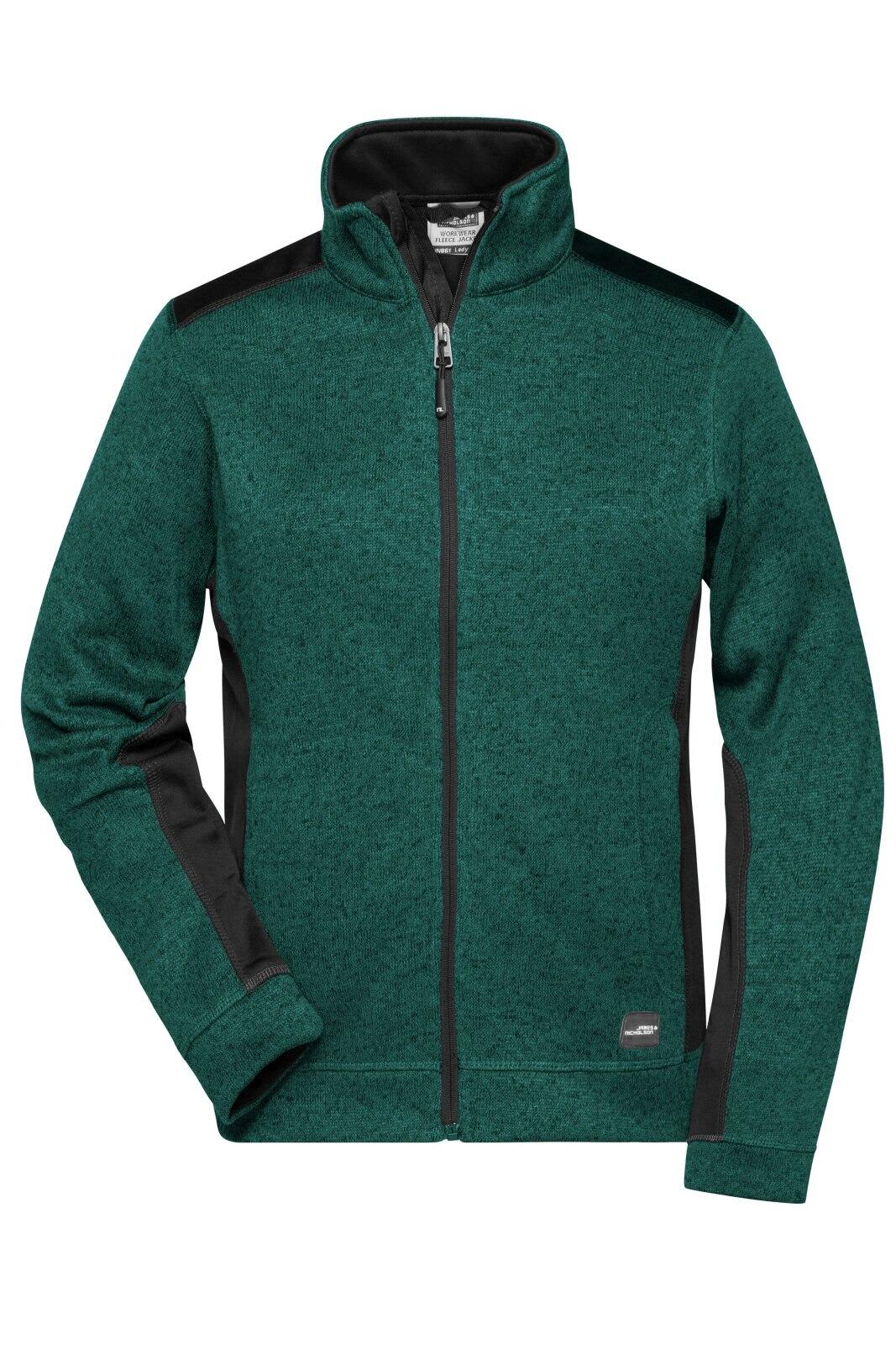 Ladies Knitted Workwear Fleece Jacket