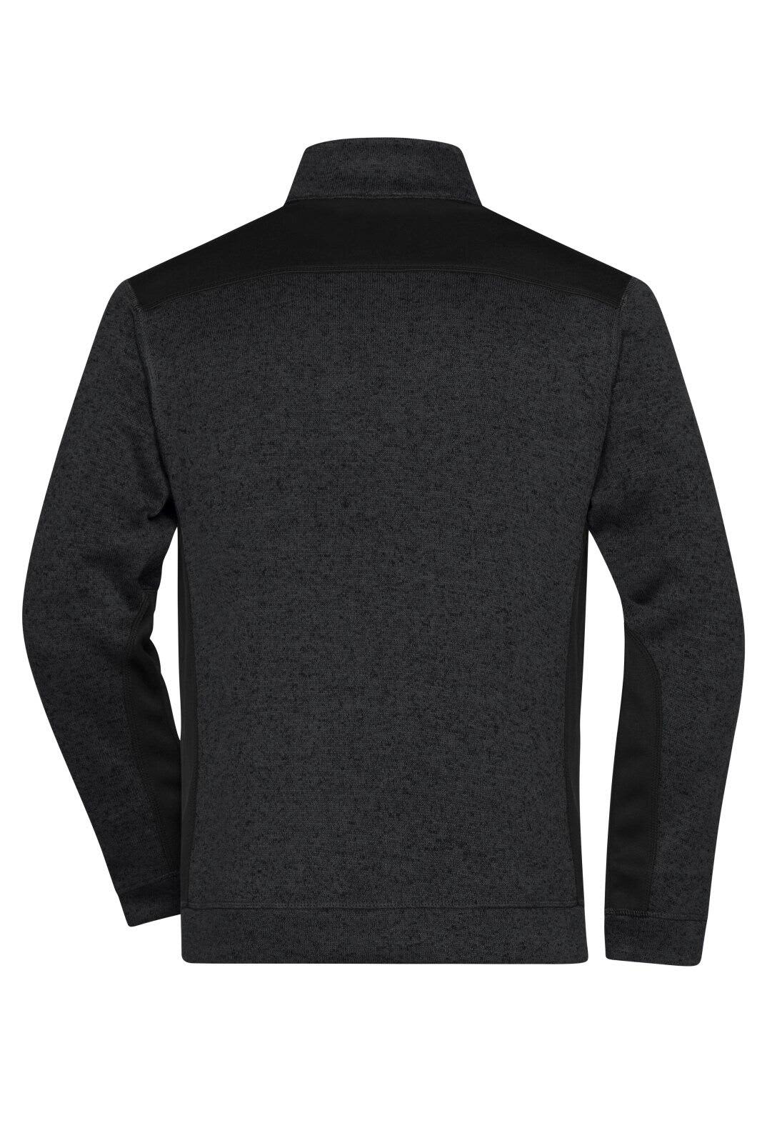 Mens Knitted Workwear Fleece Jacket